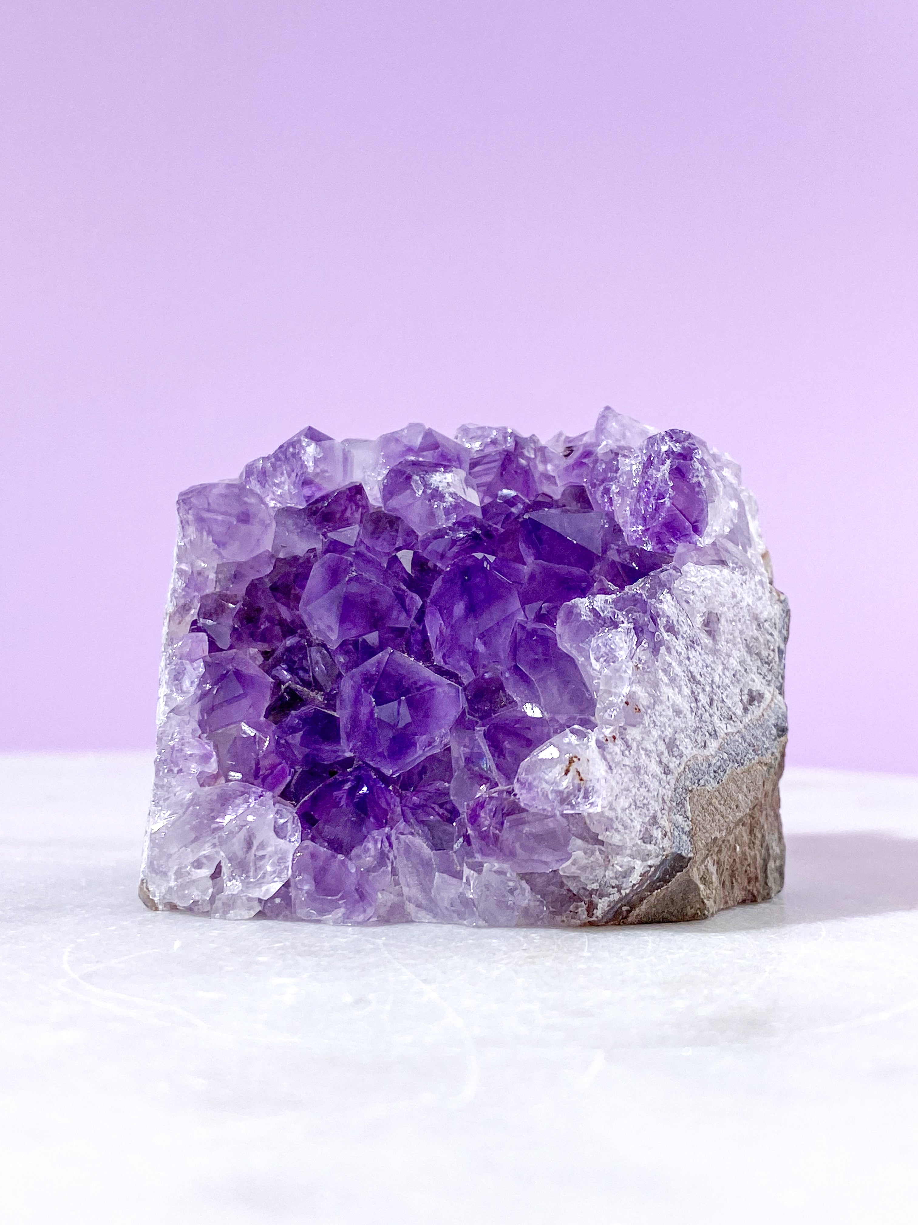 Stående Ametistkluster (Nr. 26)
