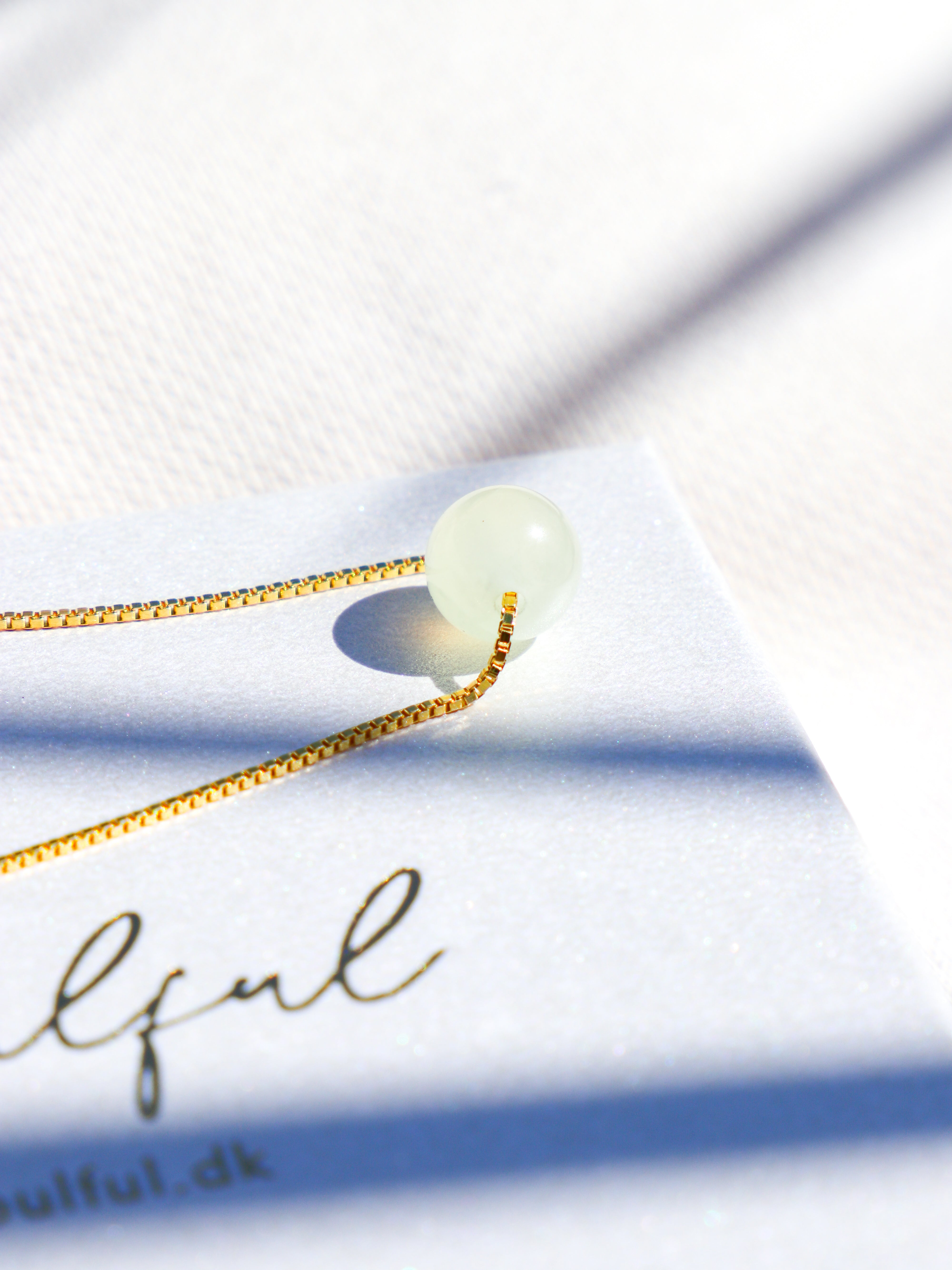 Strength - Intention Gem Necklace (Tourmaline Quartz)