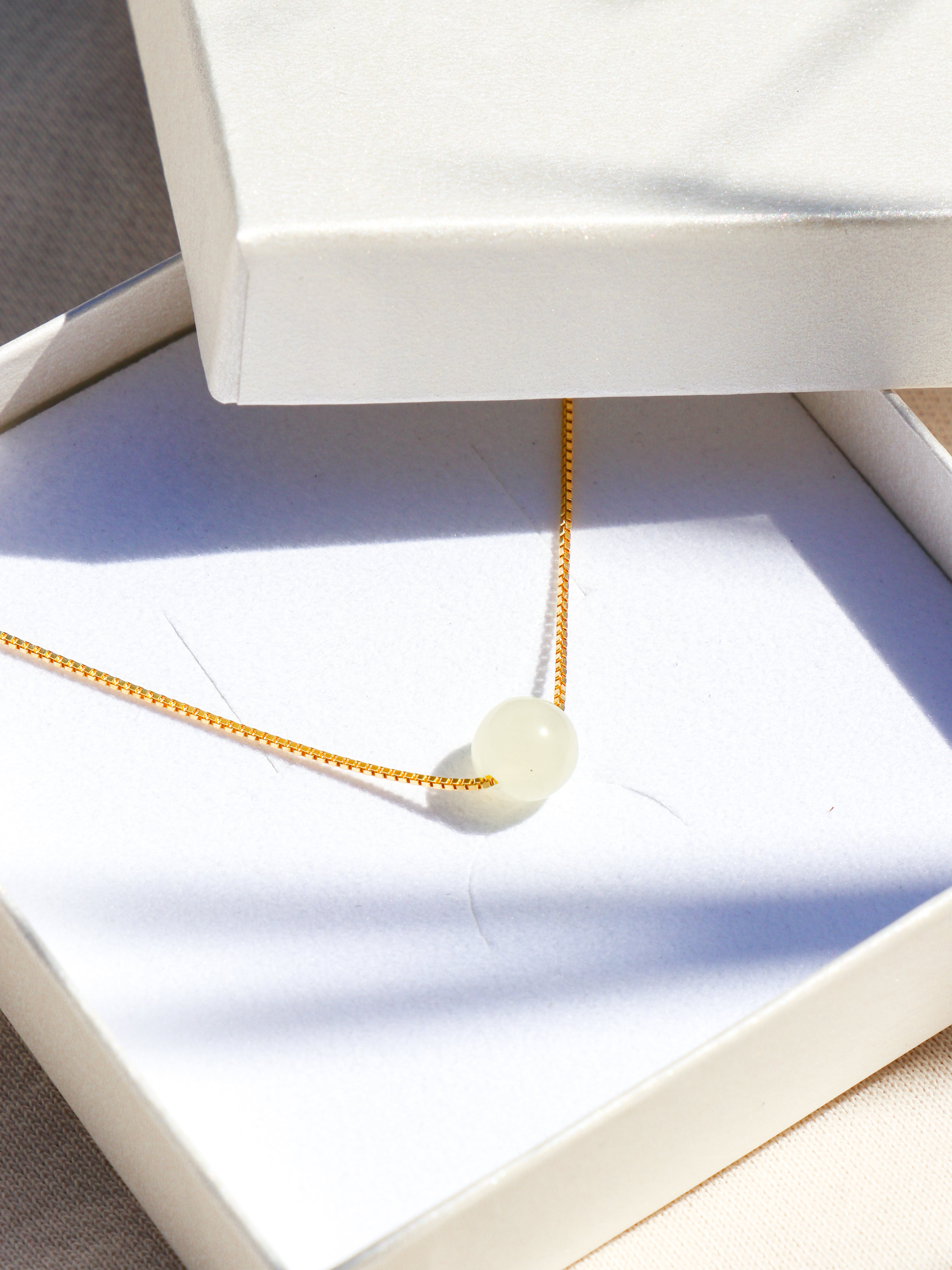 Strength - Intention Gem Necklace (Tourmaline Quartz)