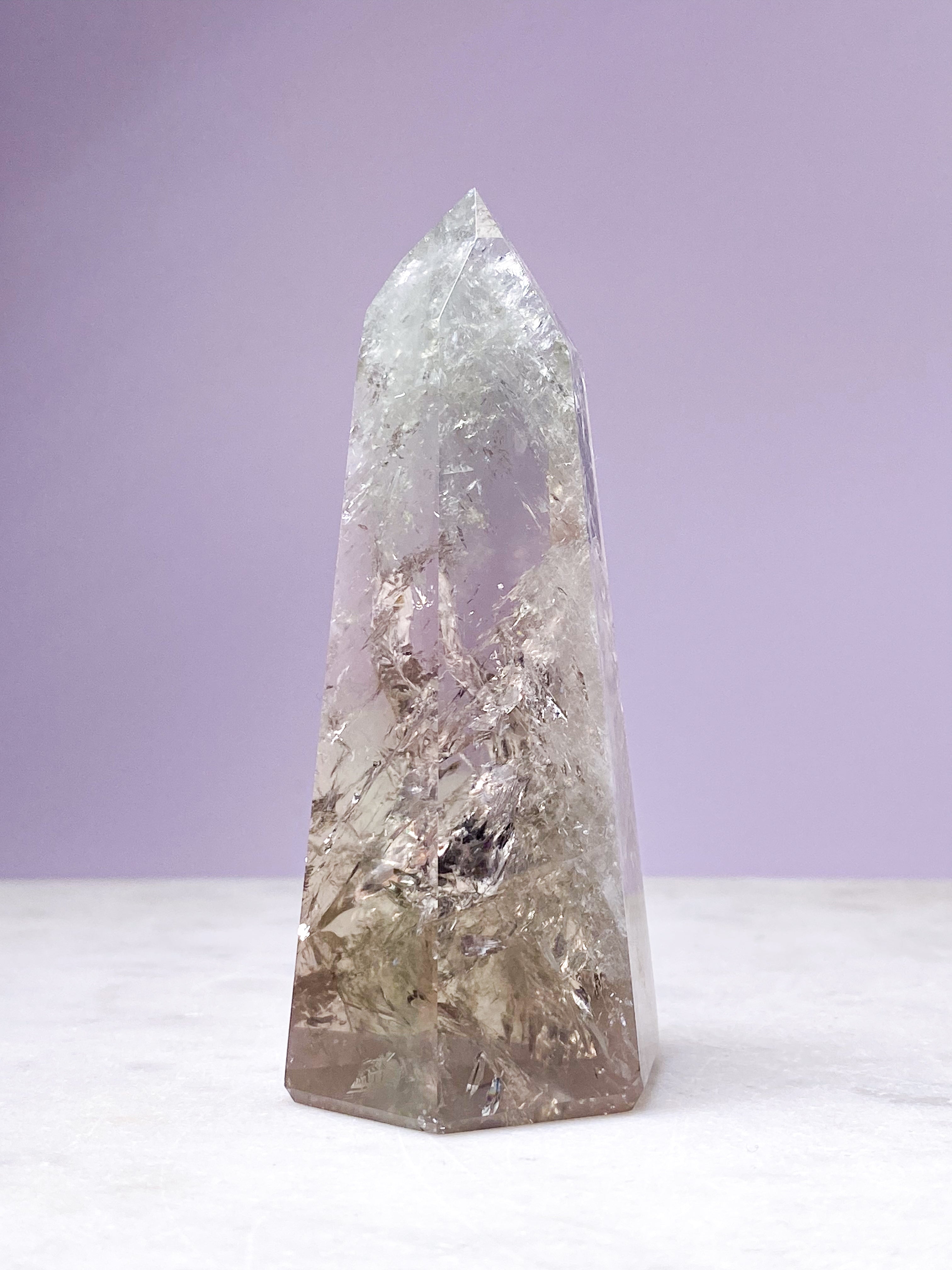 Prasiolittorn (nr 8) Grön ametist