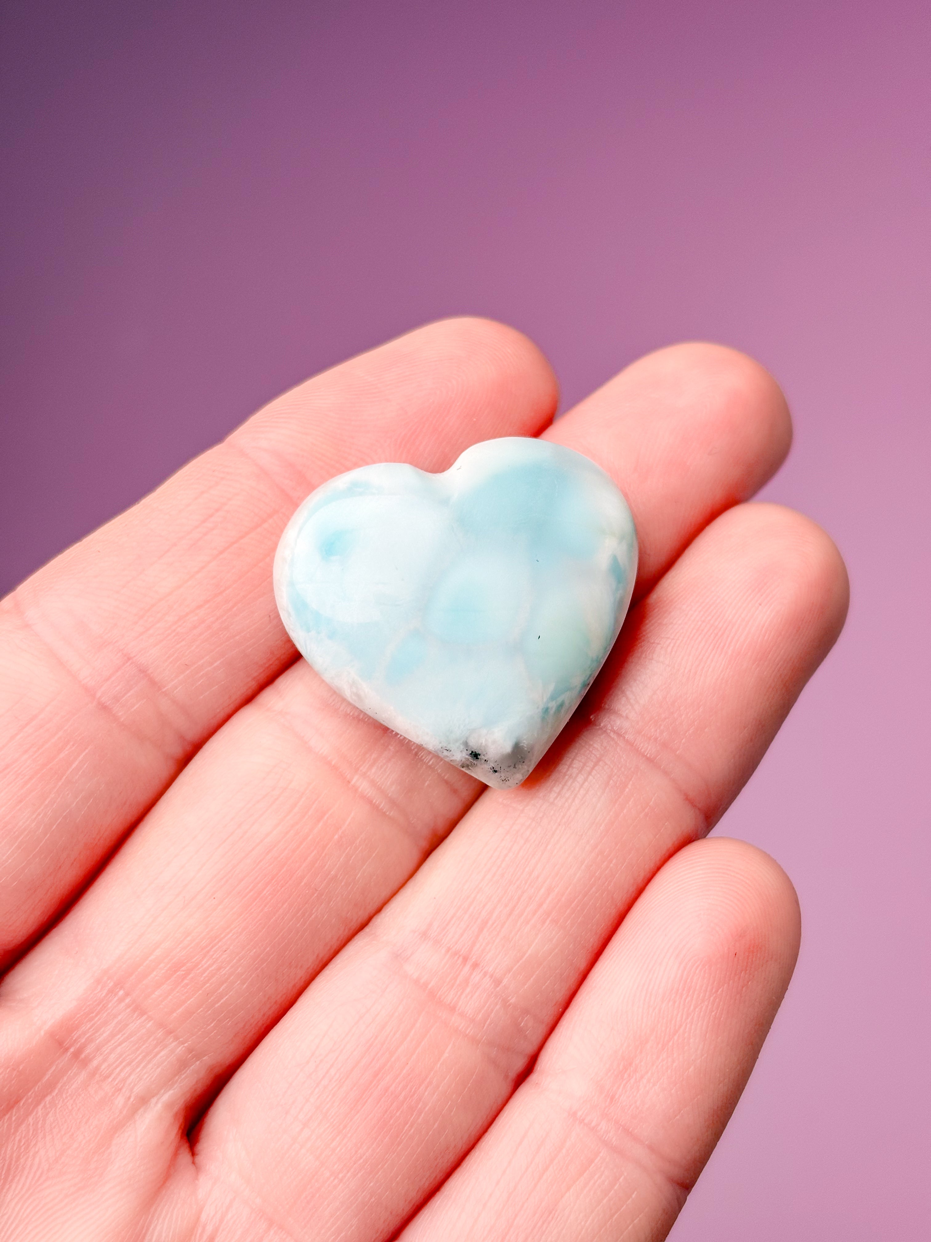 Larimar Heart (No. 7) Exclusive Quality