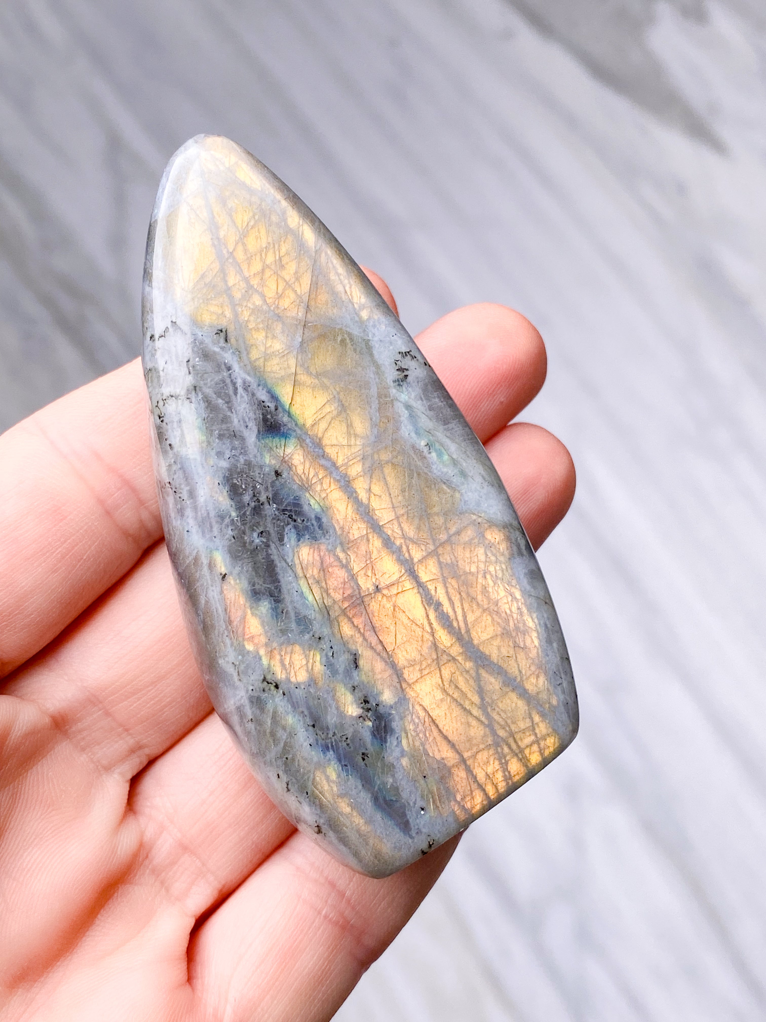 Golden Labradorit Freeform (Nr. 42)