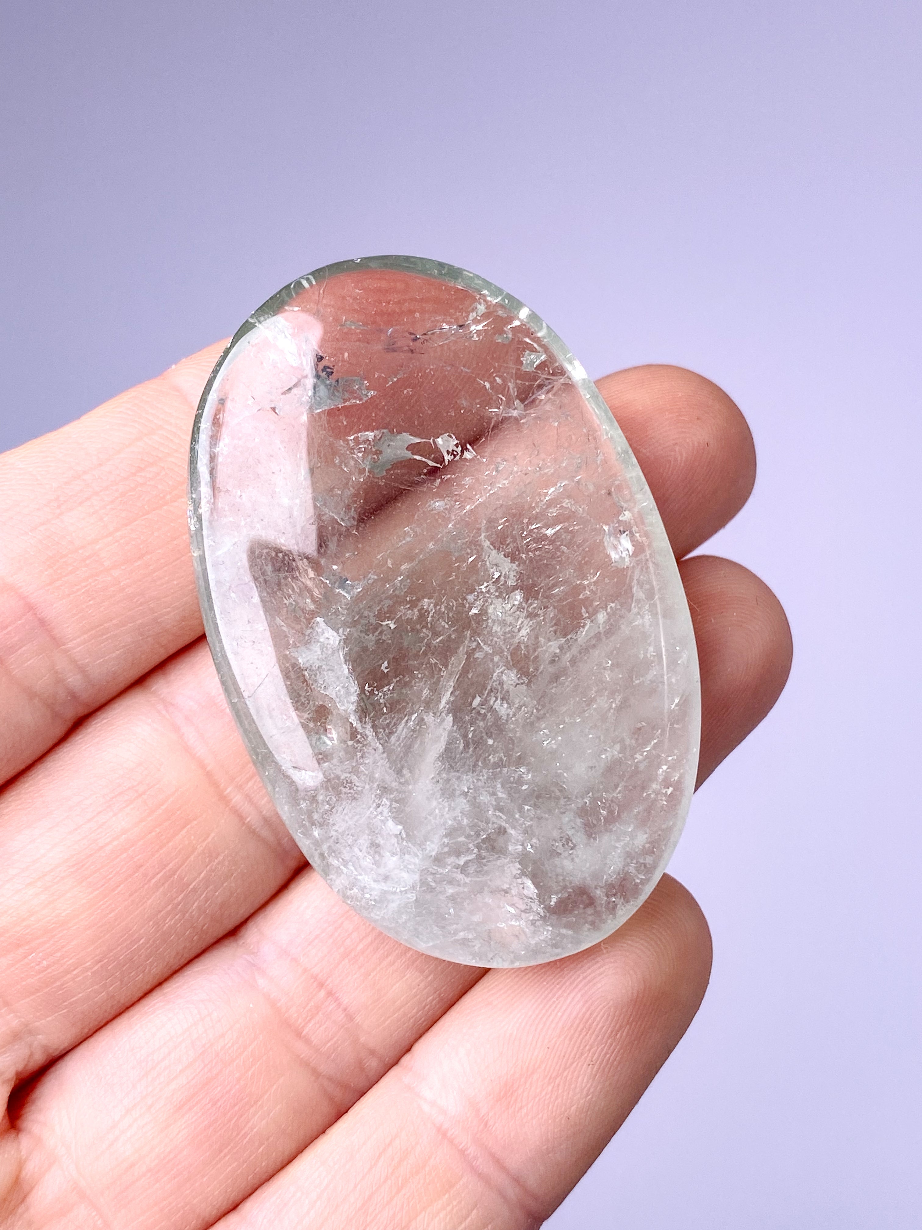 Prasiolite Raw (No. 12) - Green Amethyst