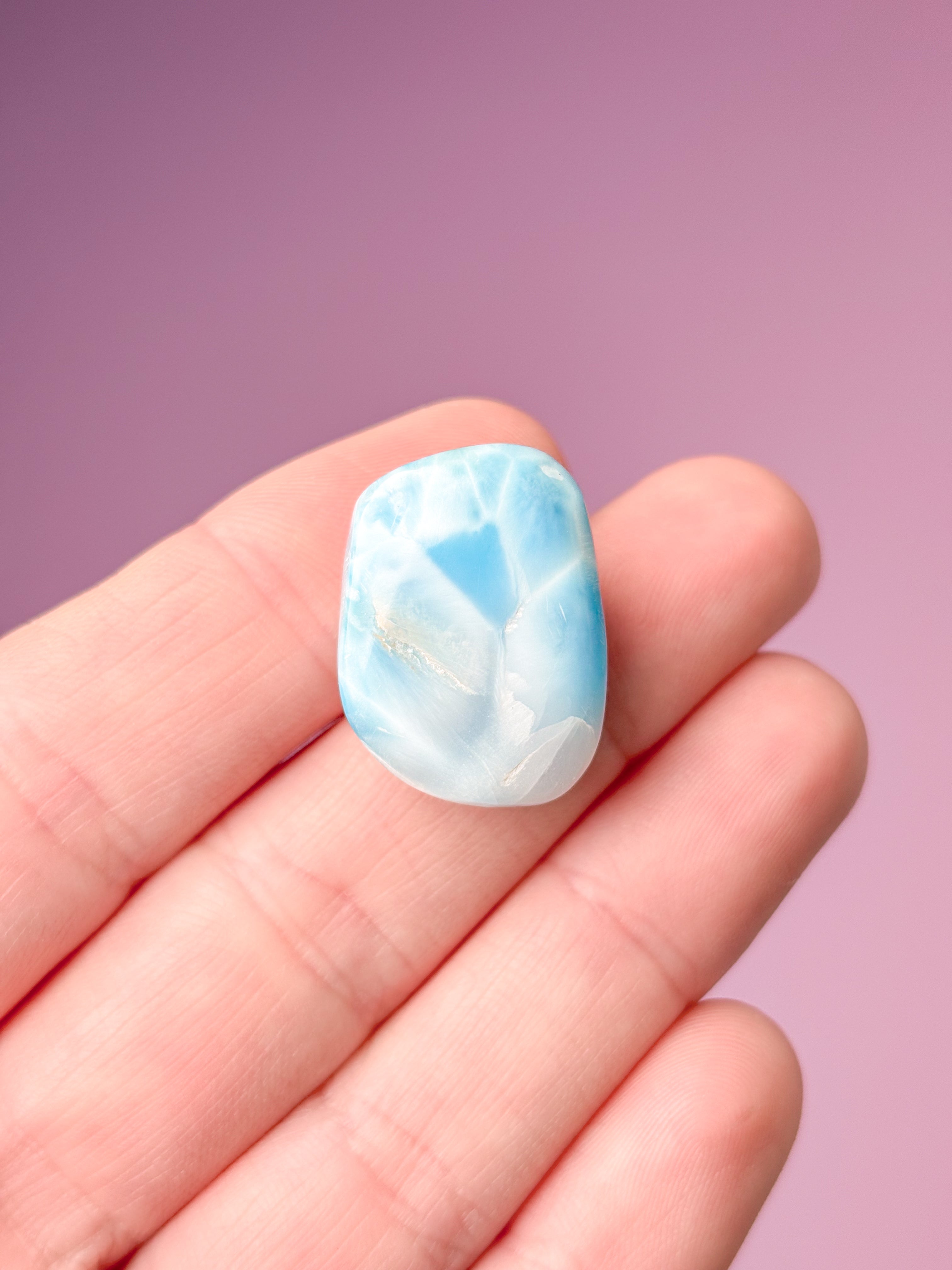 Larimar Lommesten Poleret (Nr. 31) Eksklusiv Kvalitet