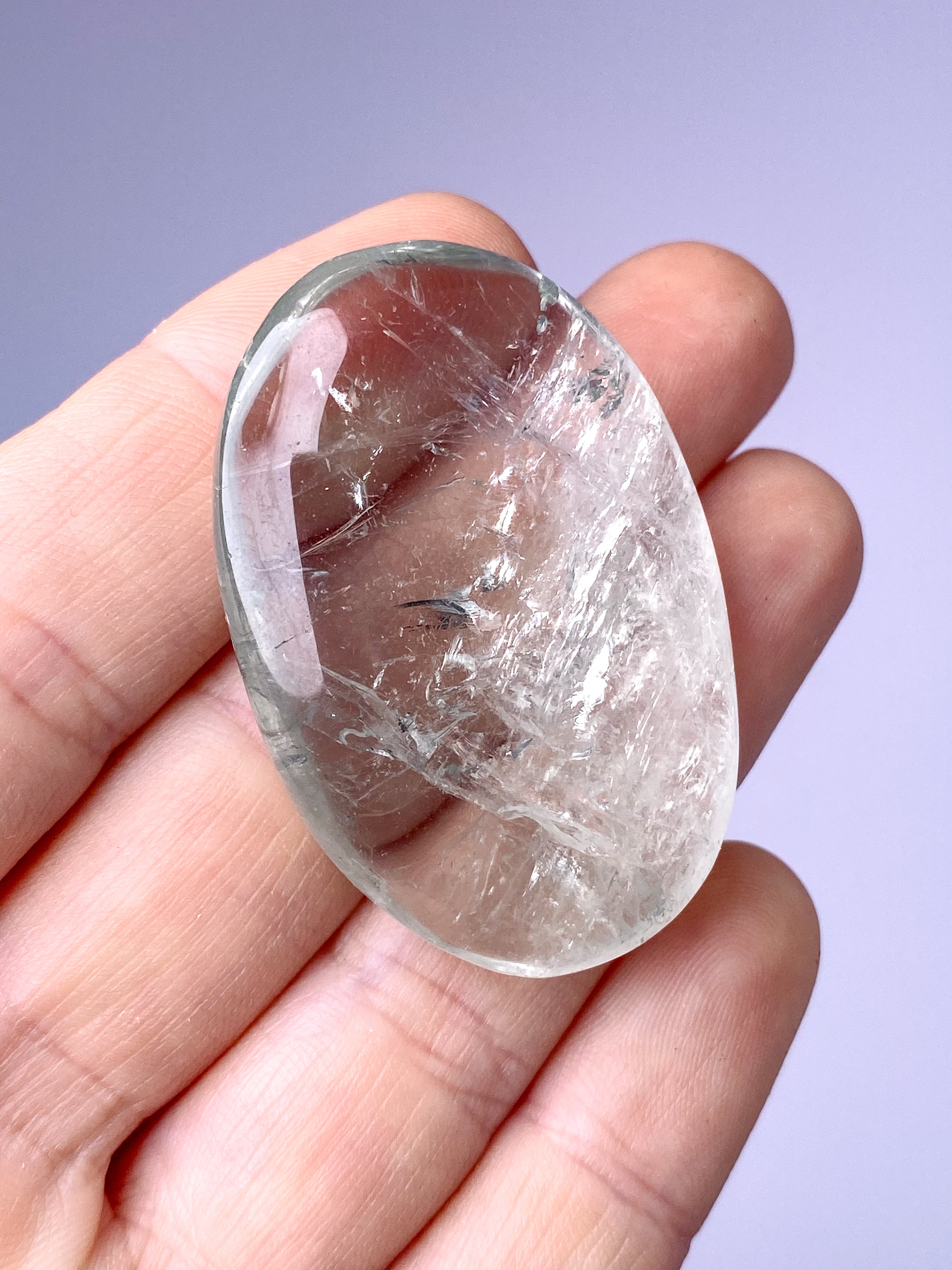 Prasiolite Raw (No. 12) - Green Amethyst