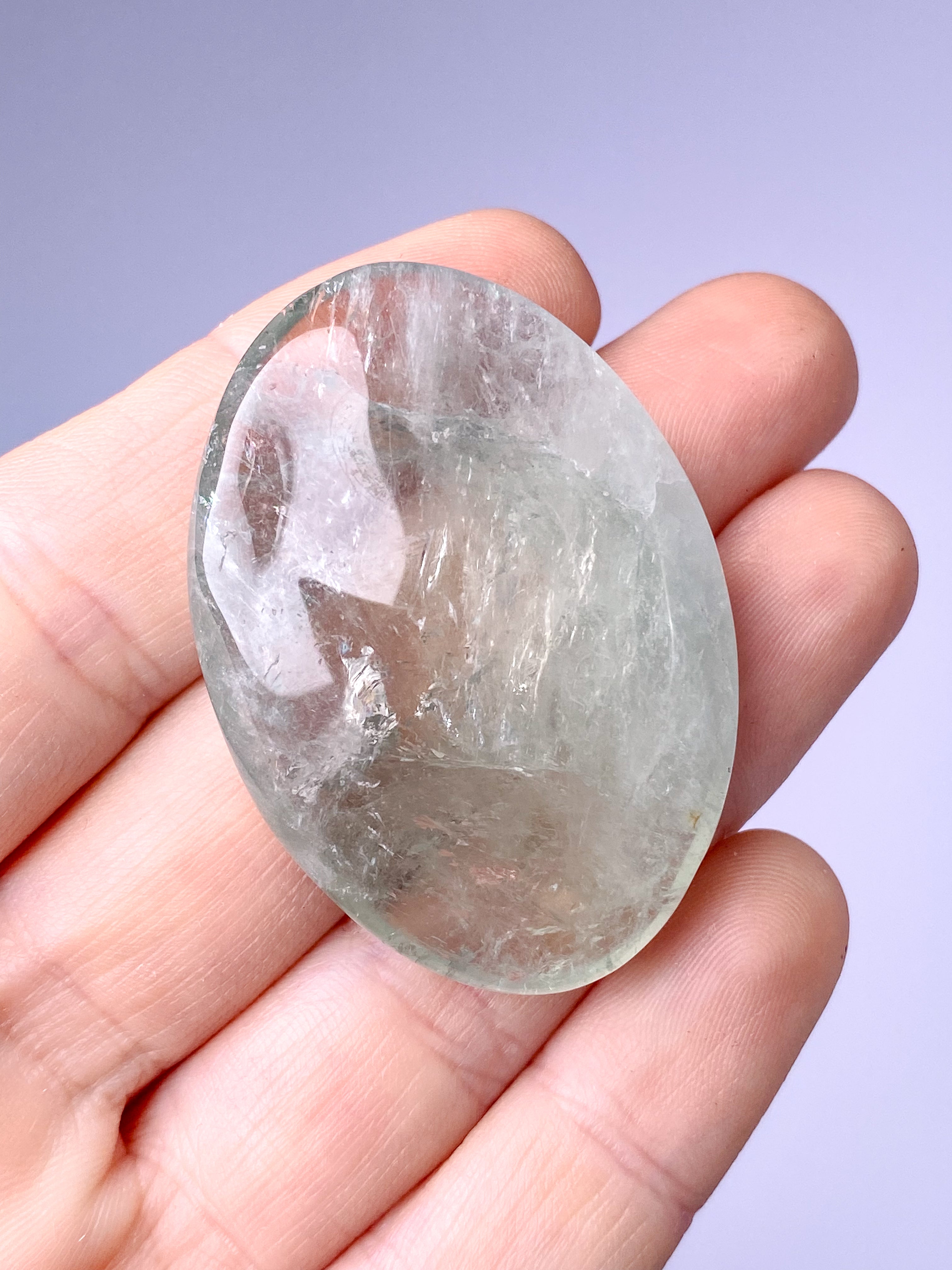 Prasiolite Raw (No. 12) - Green Amethyst