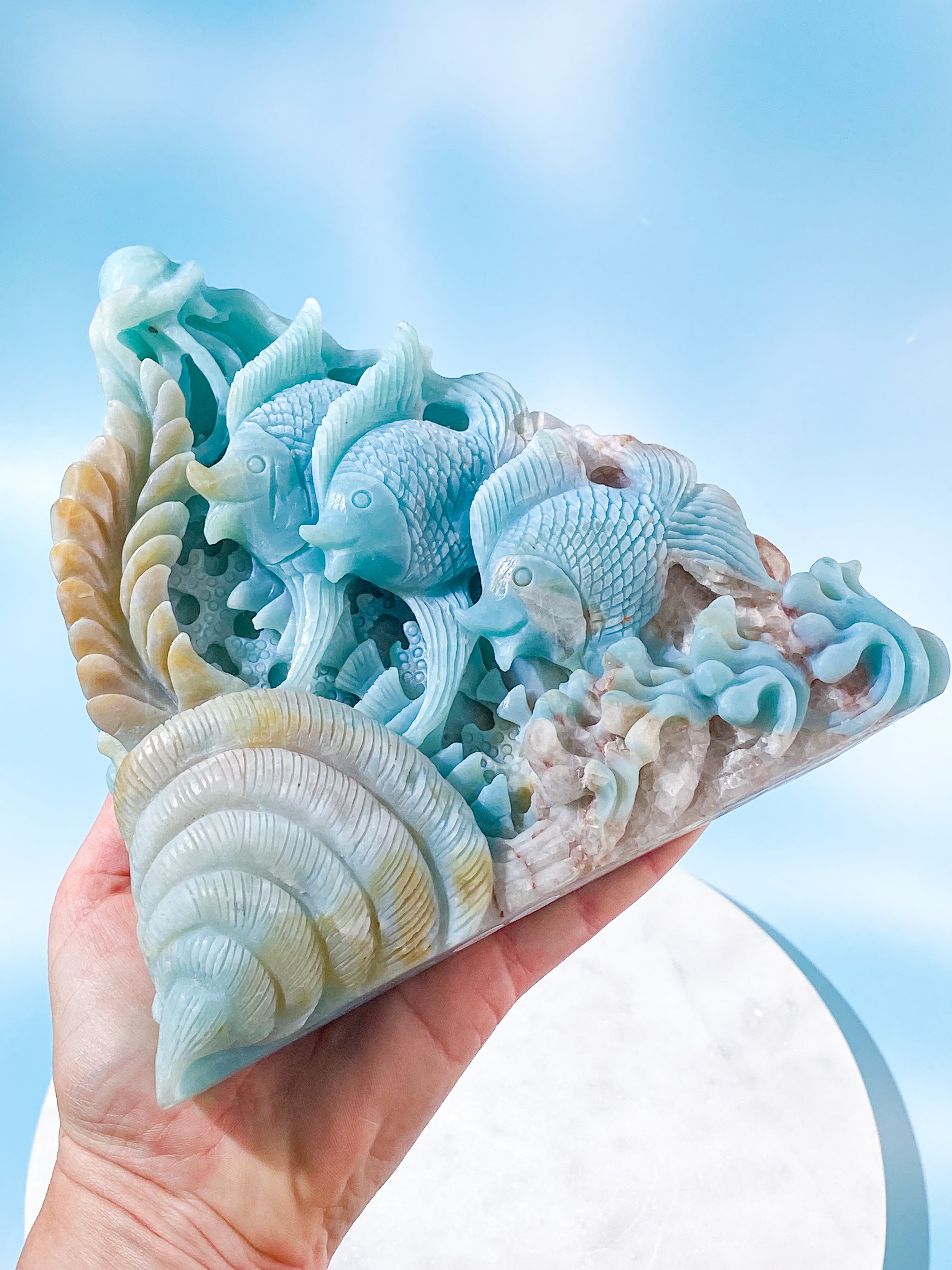 Aqua Opal Undervands Udskæring (Nr. 1)