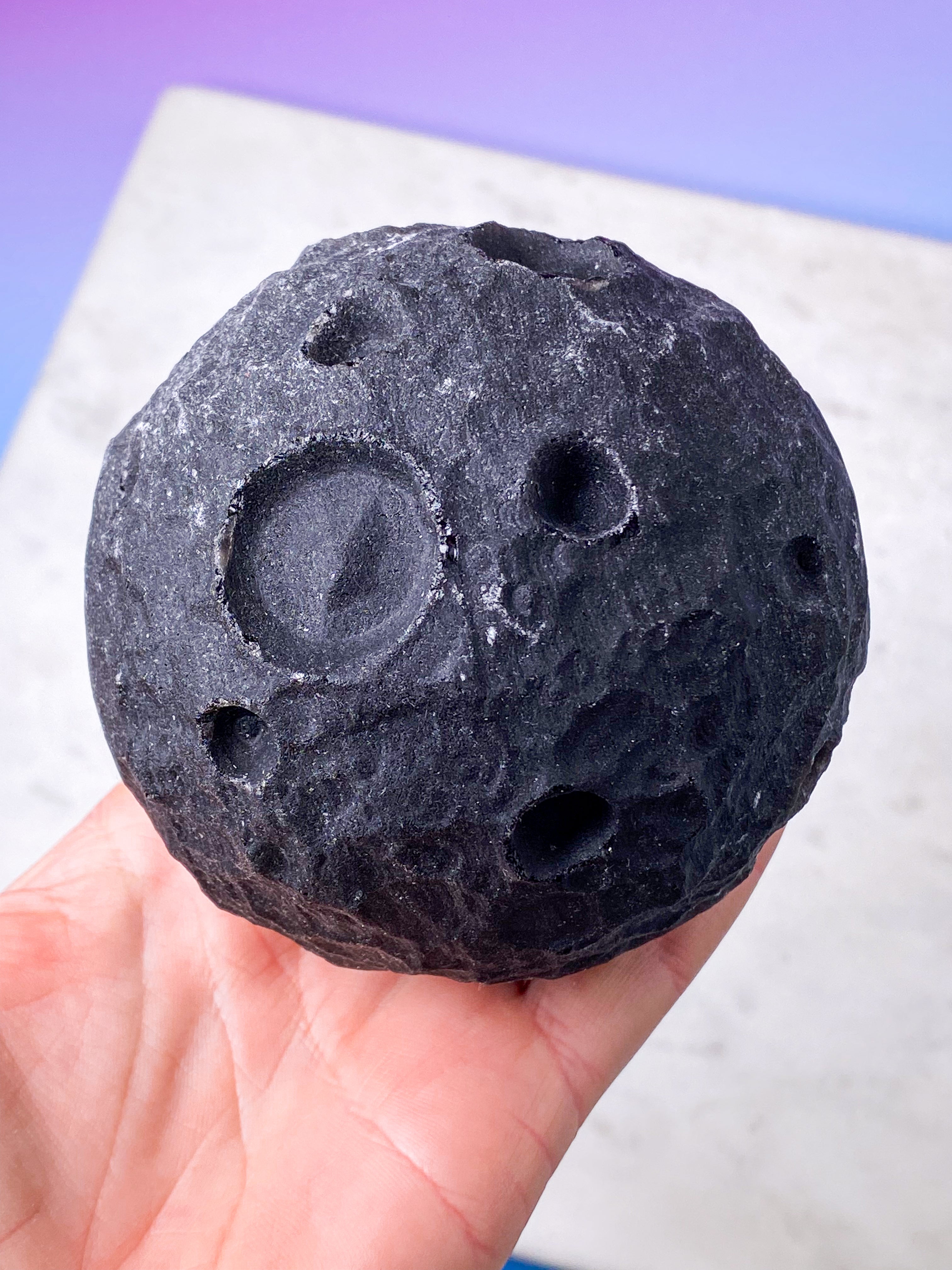 Jättemåne av silverobsidian (nr 3)