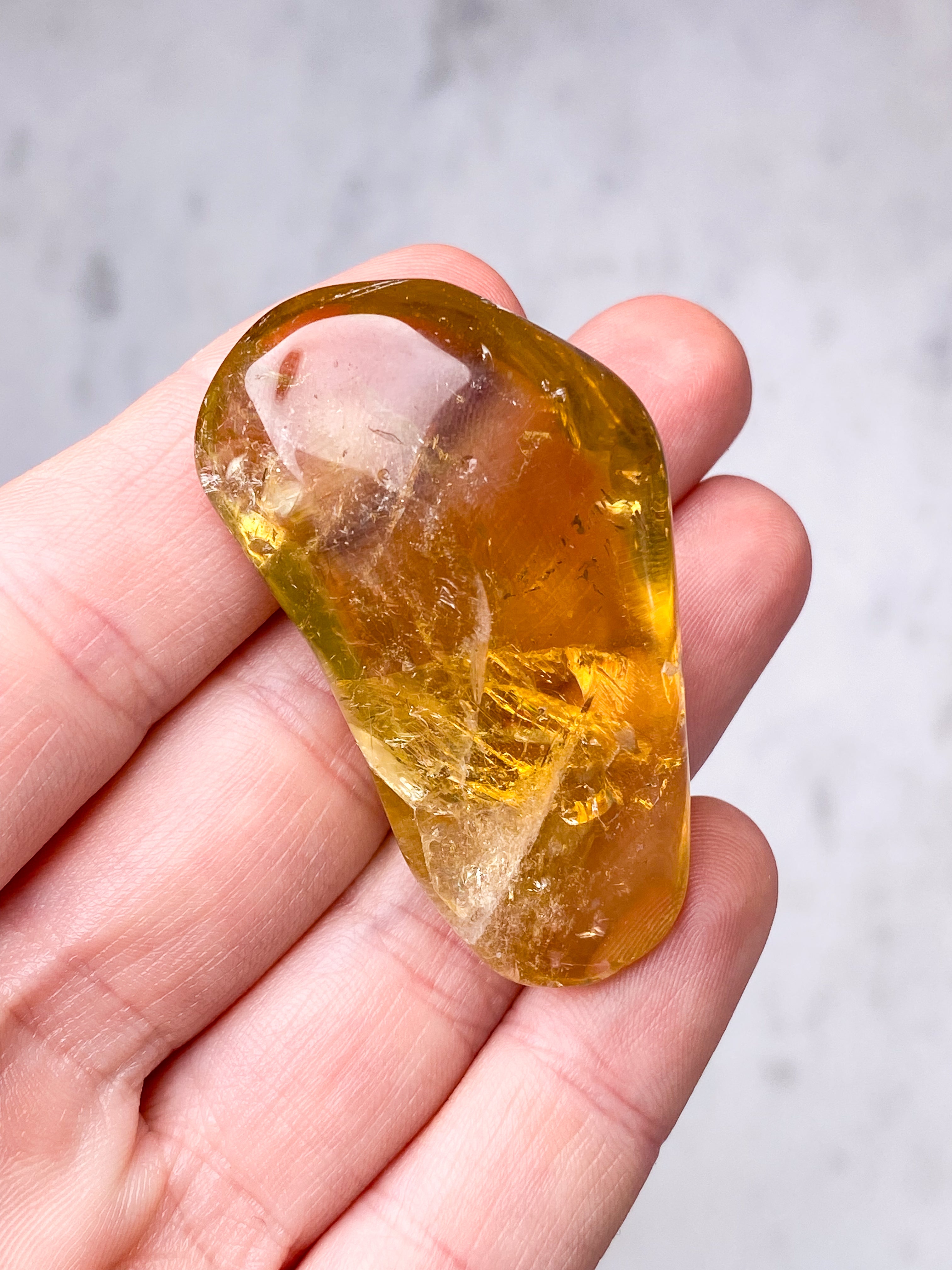 Citrin Poleret (Nr. 1) Eksklusiv Kvalitet