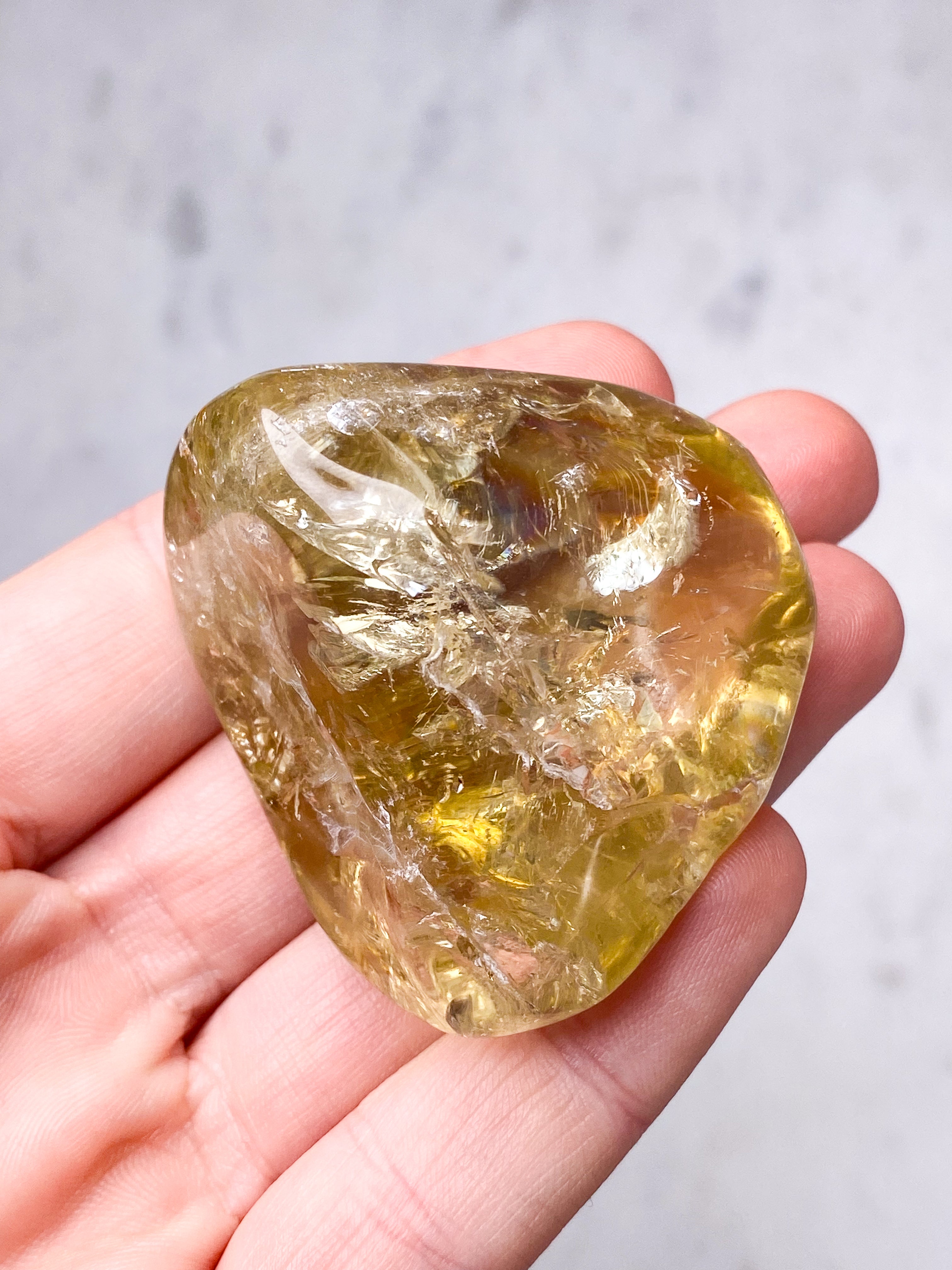 Citrin Poleret (Nr. 2) Eksklusiv Kvalitet