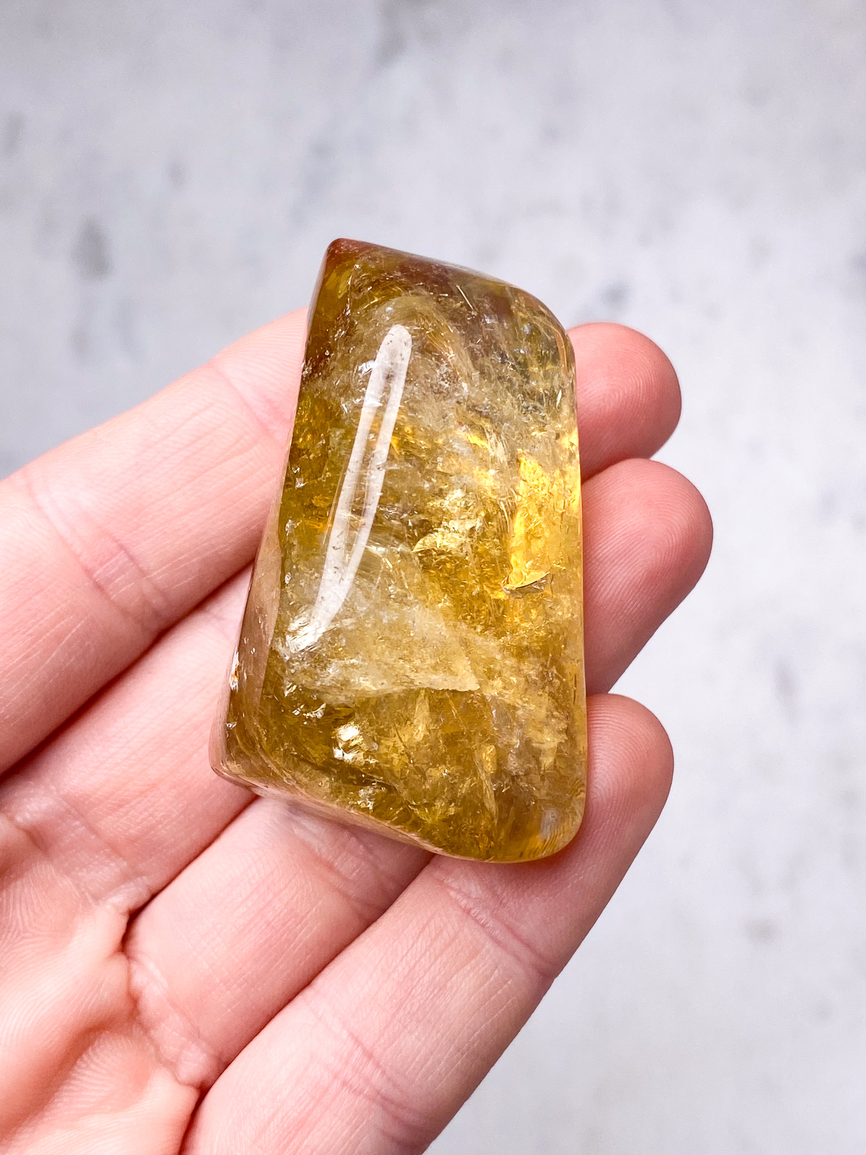 Citrin Poleret (Nr. 5) Eksklusiv Kvalitet