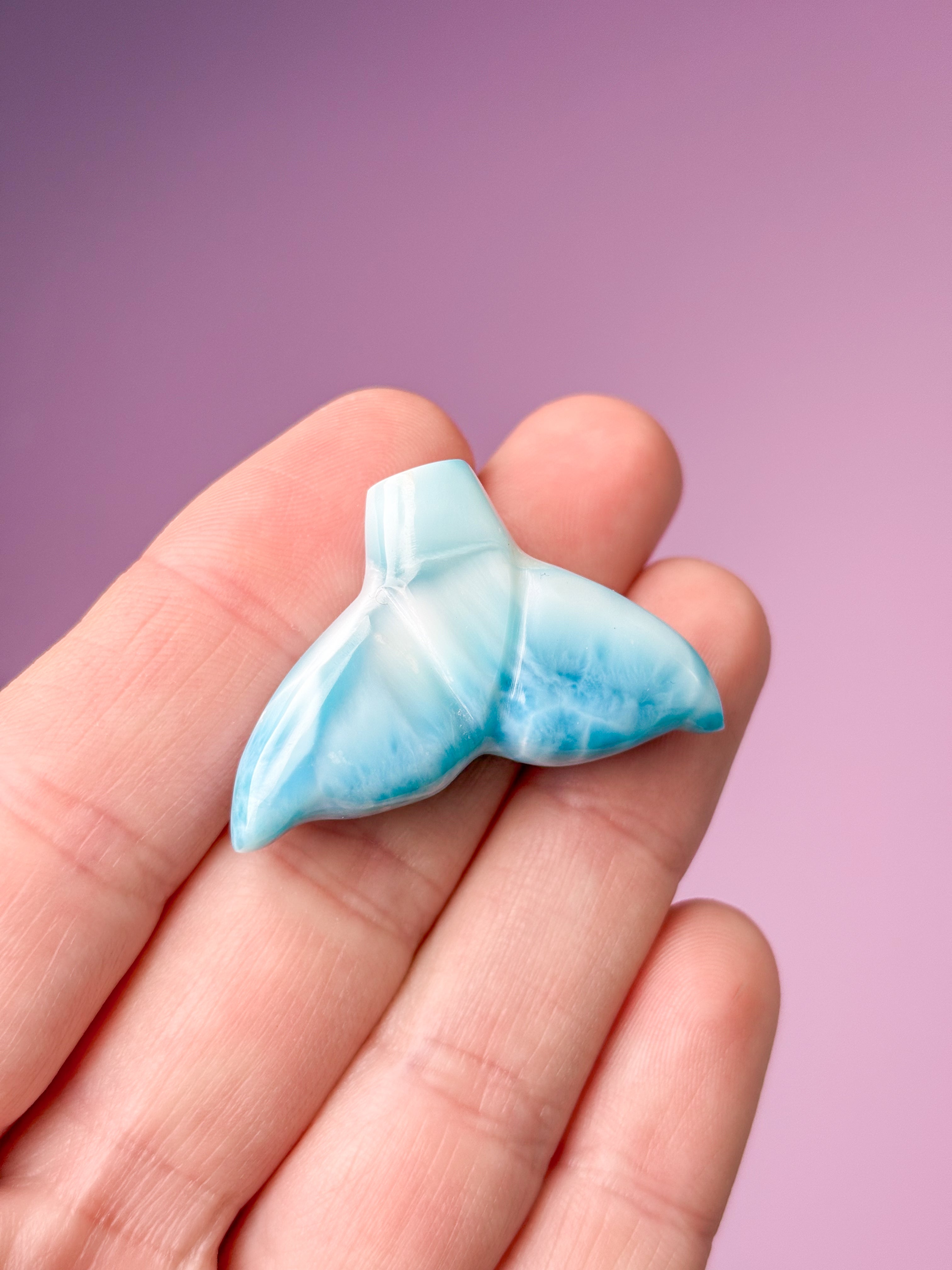 Larimar Whale Tail (No. 1) Exclusive Quality
