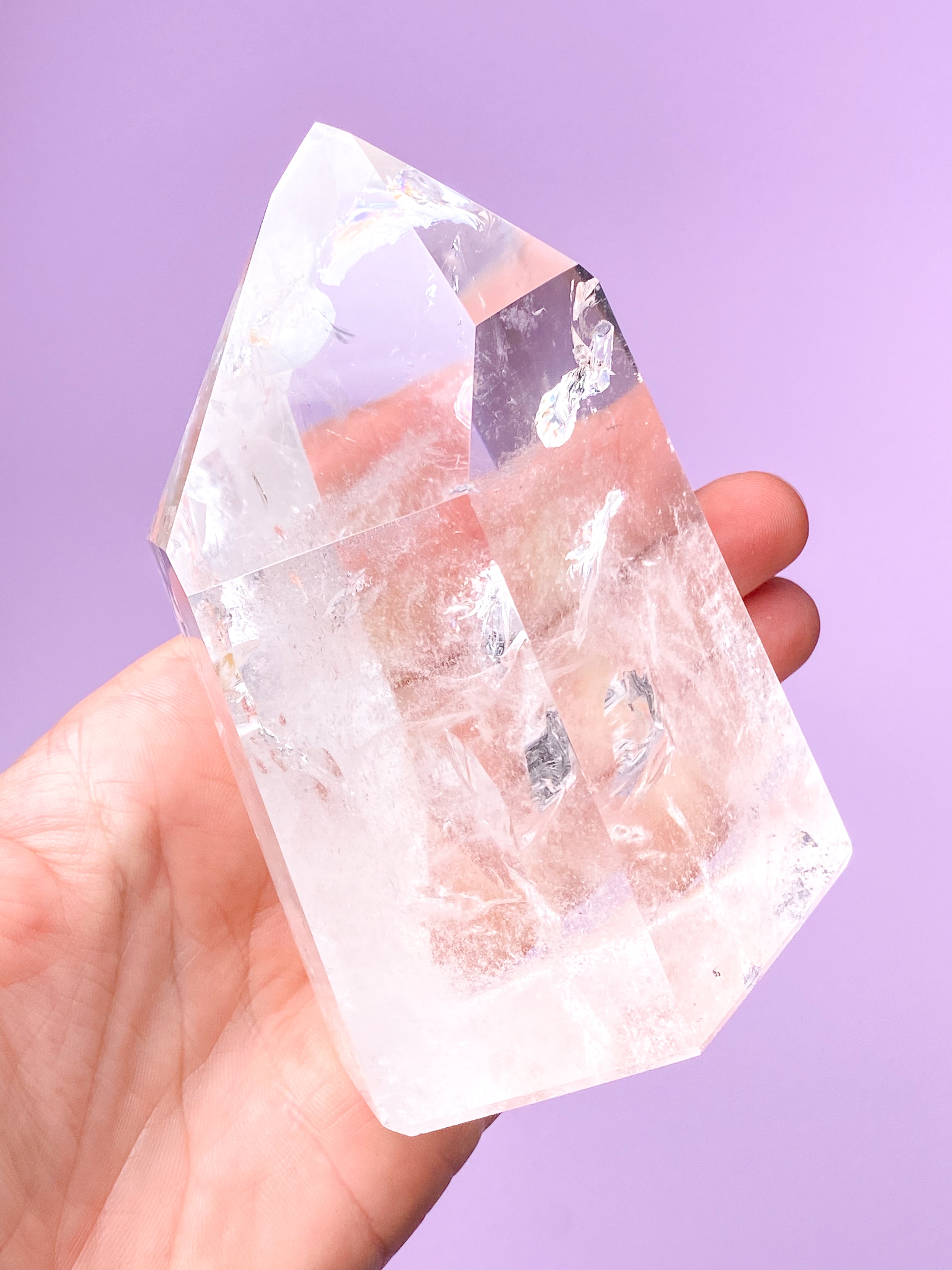 Jättestorn av bergkristall (nr 3) Exklusiv kvalitet