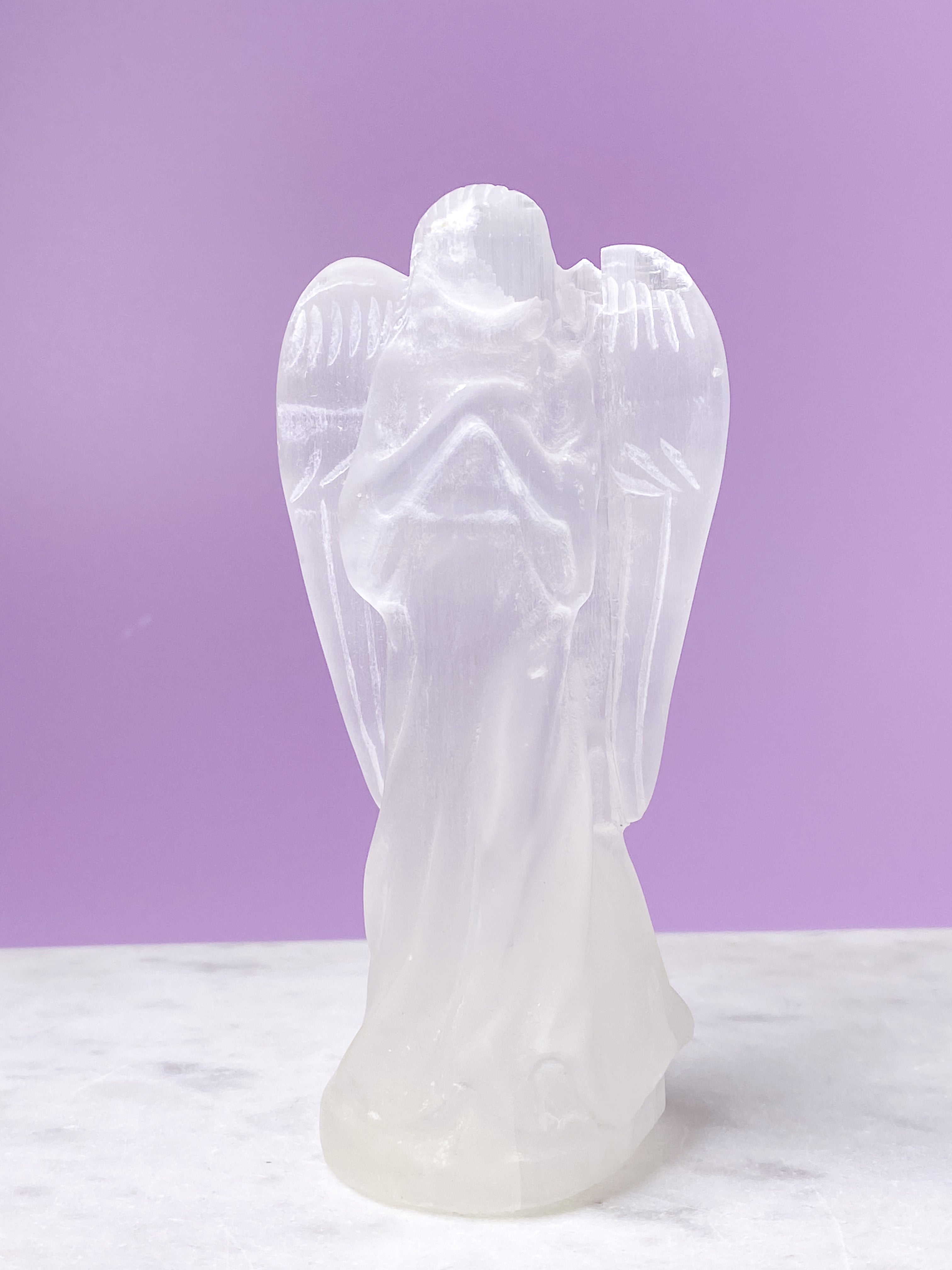 Selenite Angel (No. 1)