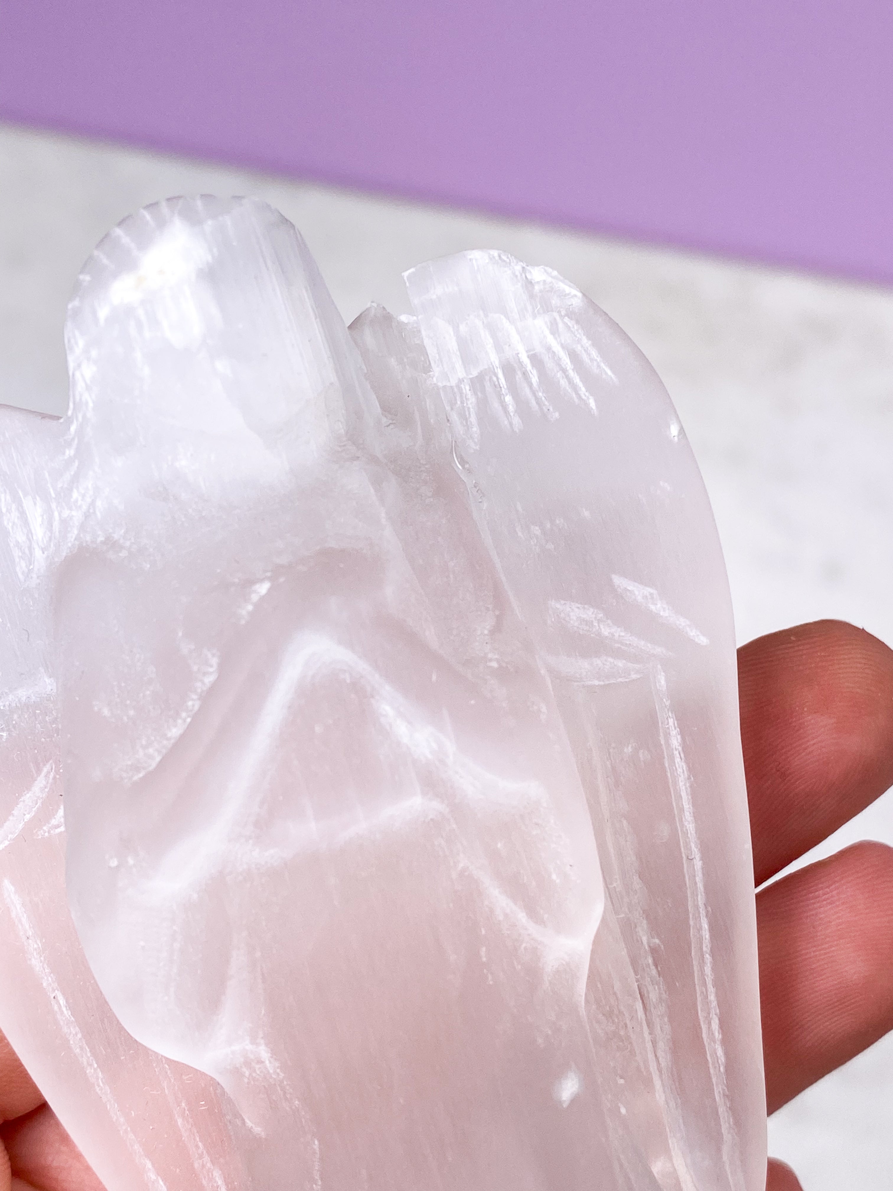 Selenite Angel (No. 1)