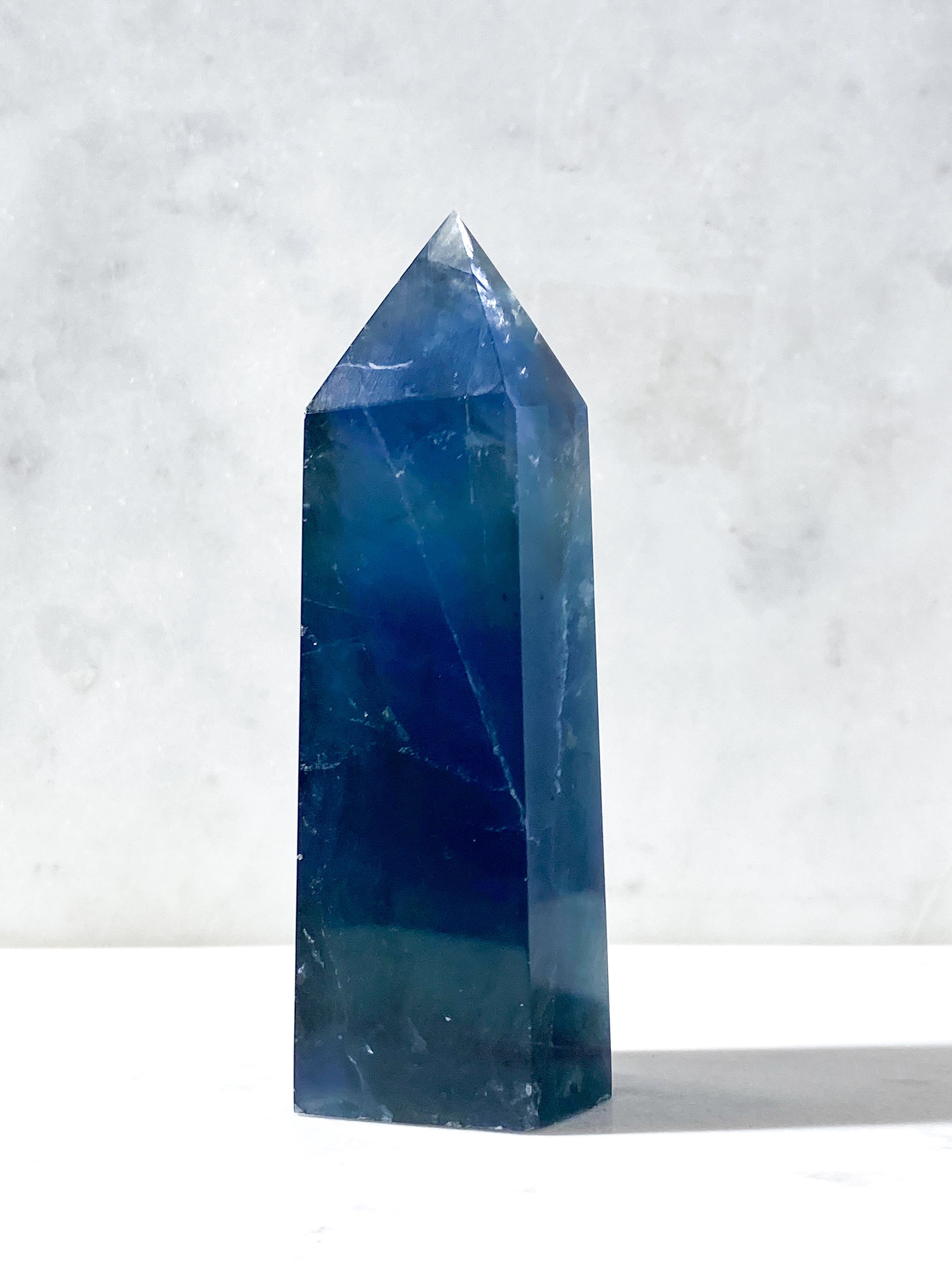 Blå Fluorit Tårn (Nr. 3)