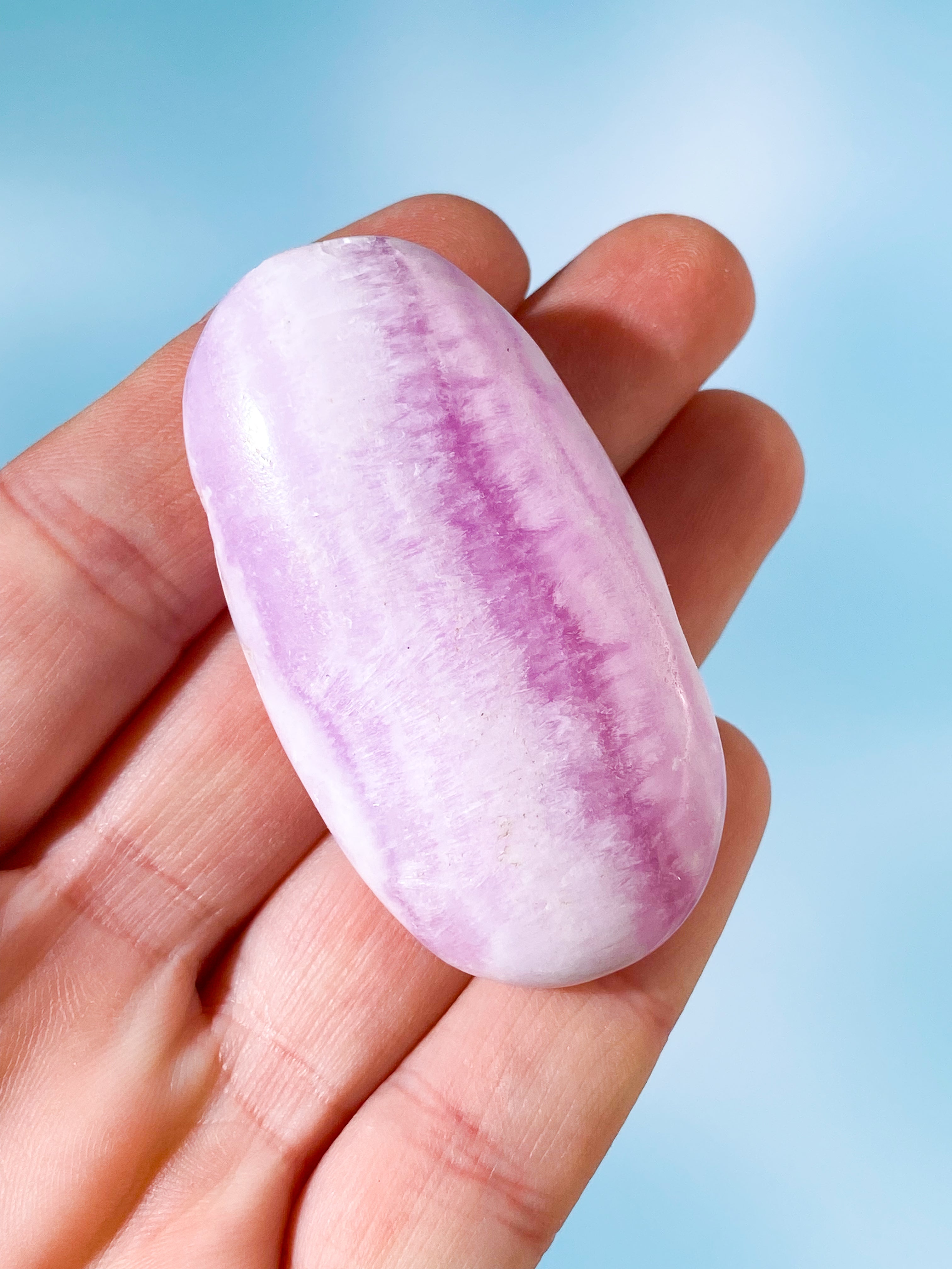 Pink Aragonit Palmstone (Nr. 27)
