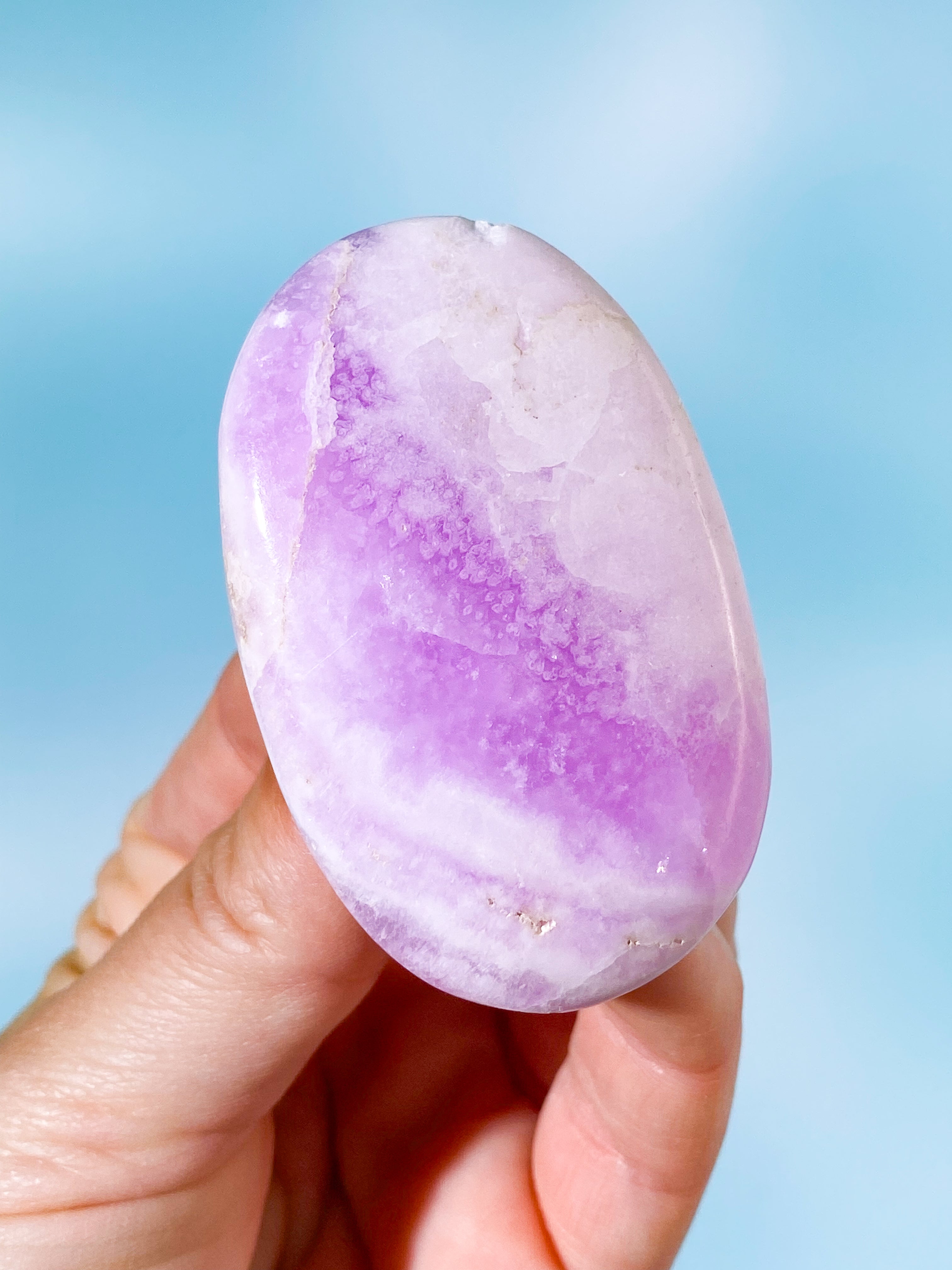 Pink Aragonit Palmstone (Nr. 32)