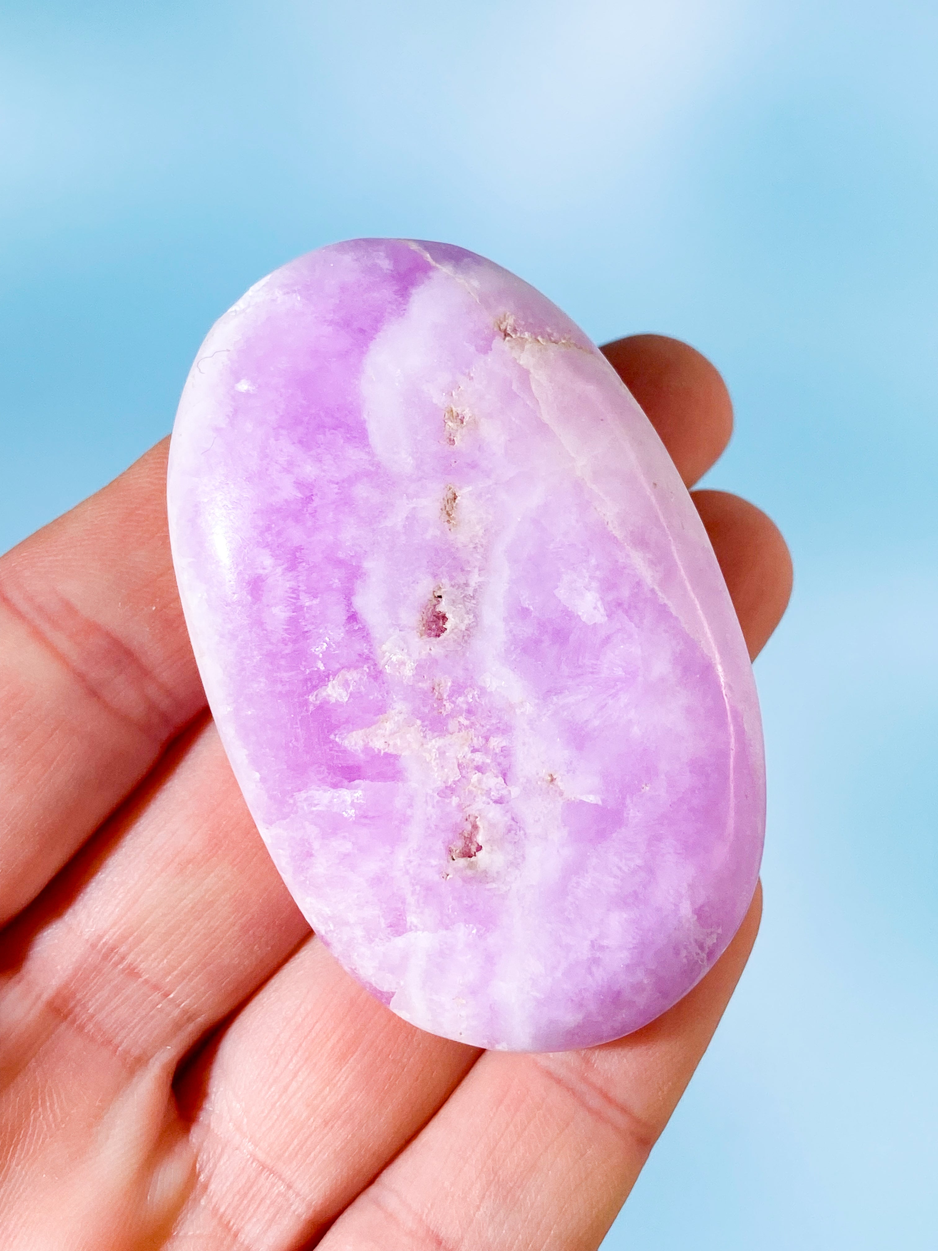 Pink Aragonit Palmstone (Nr. 32)