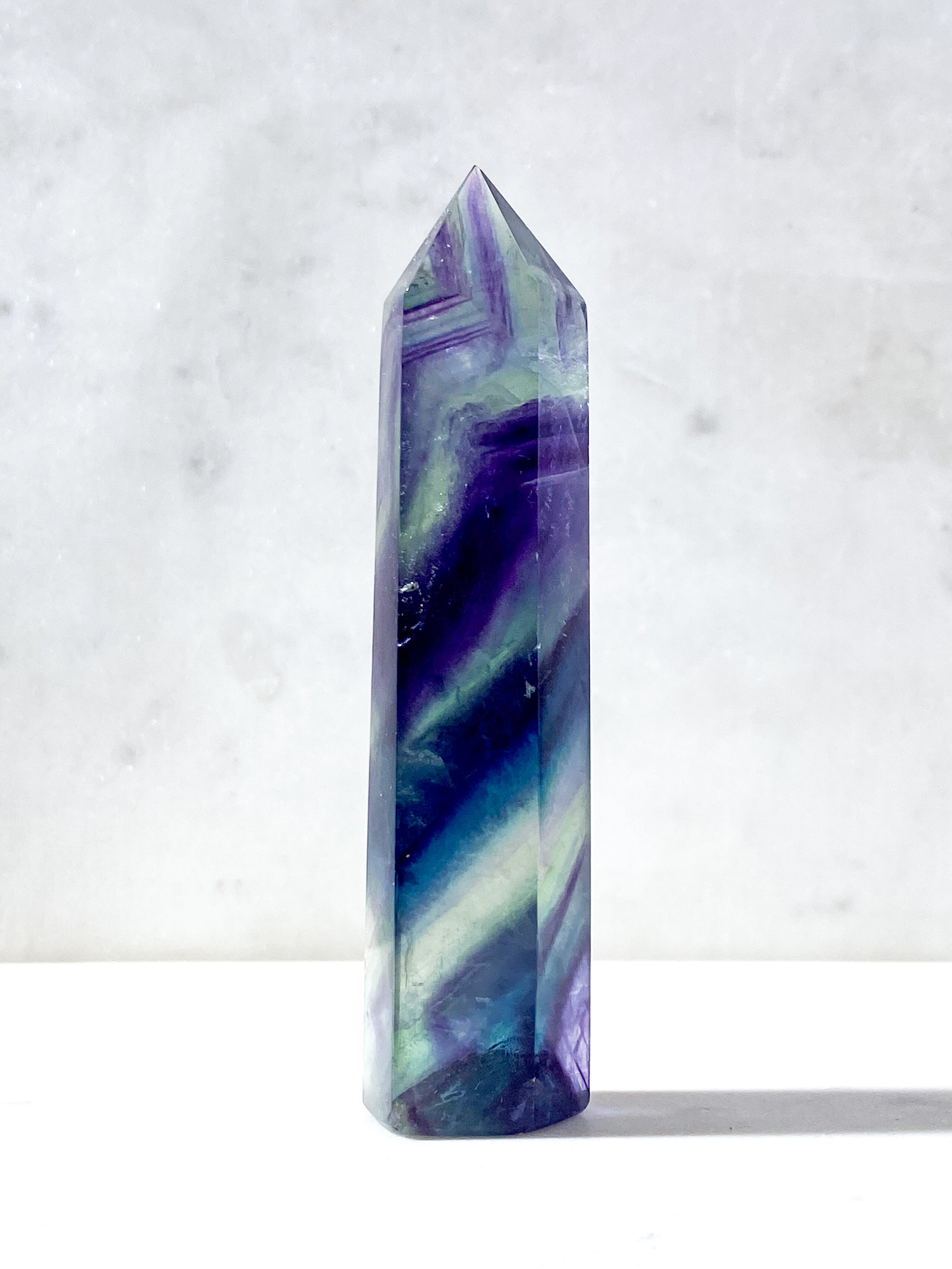 Regnbue Fluorit Tårn (Nr. 11)