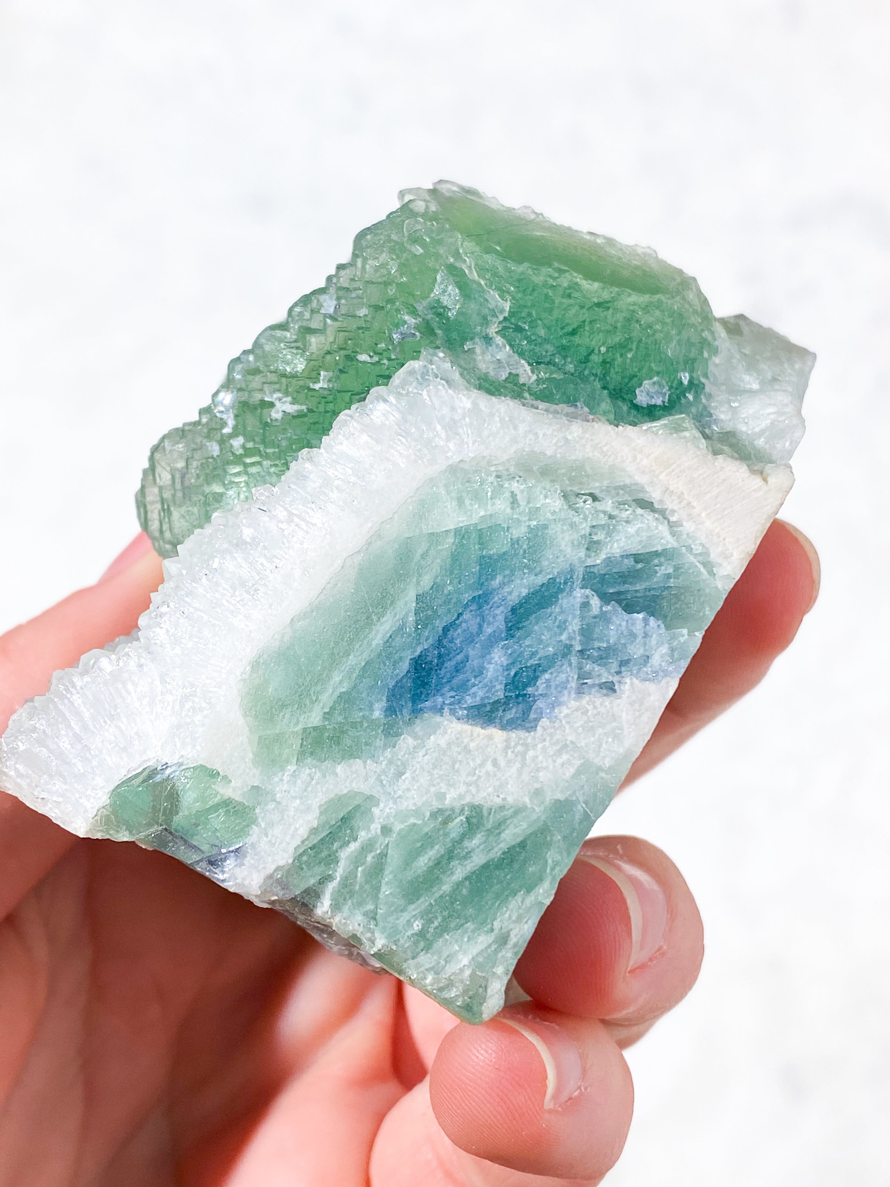 Namibia Fluorit Klynge (Nr. 2)