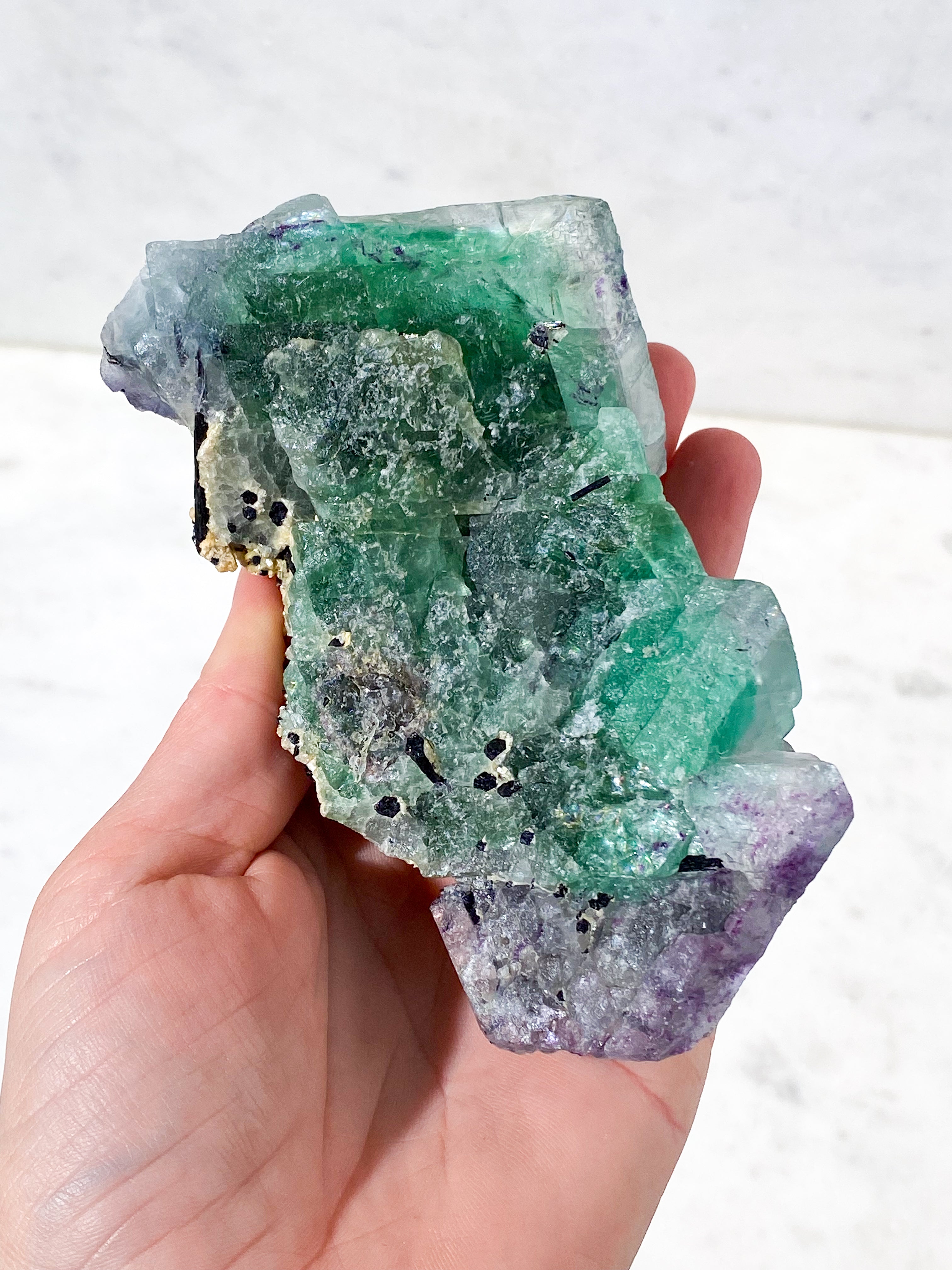 Namibia Fluorit Klynge (Nr. 3)