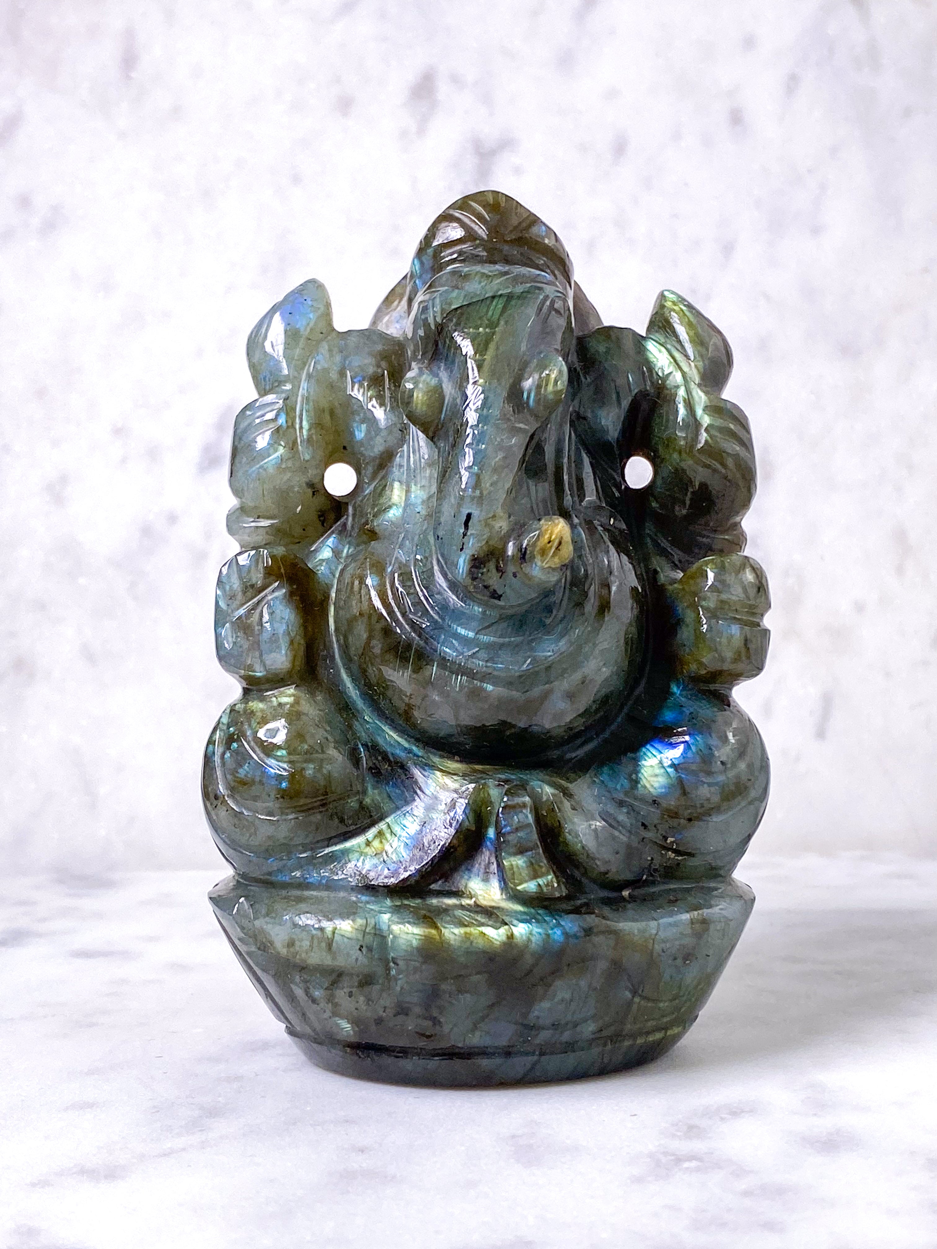 Labradorit Ganesha (Nr. 1)