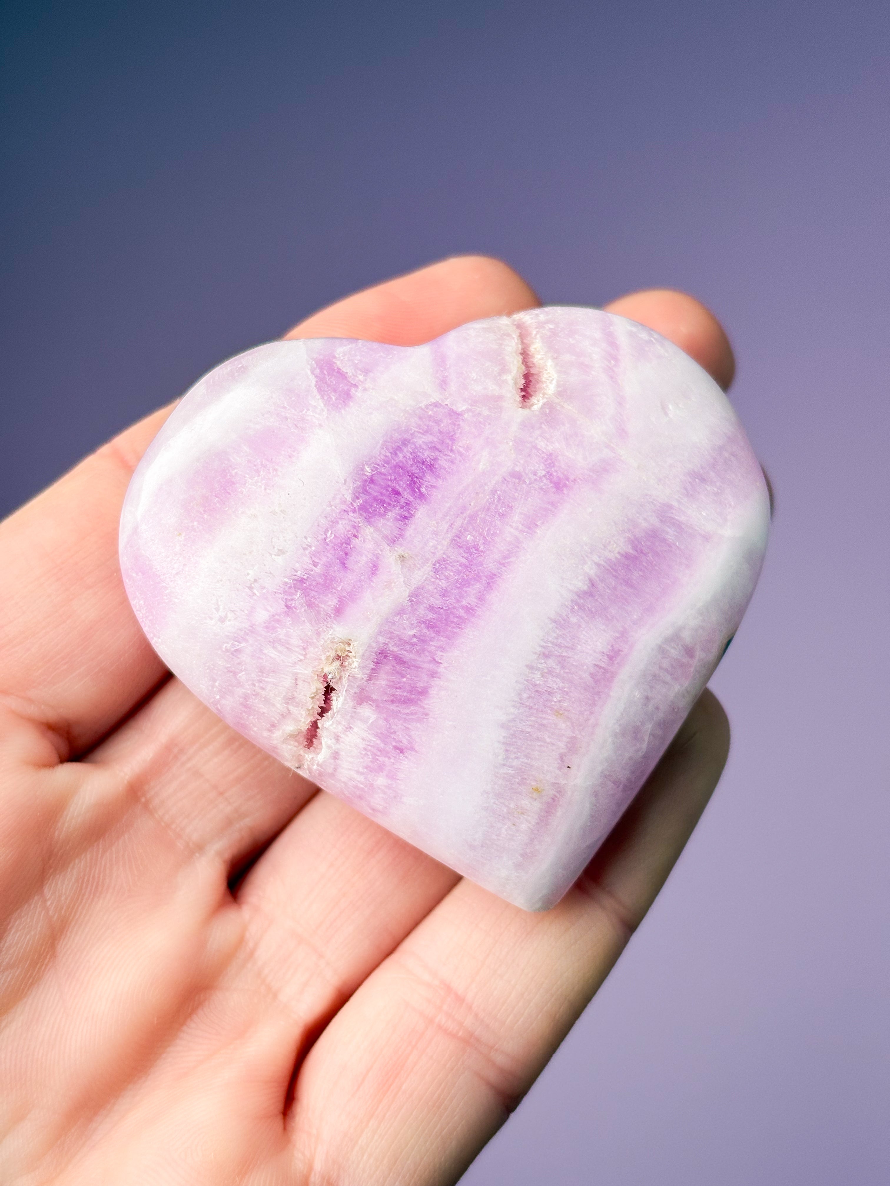 Rosa aragonithjärta (nr 20)