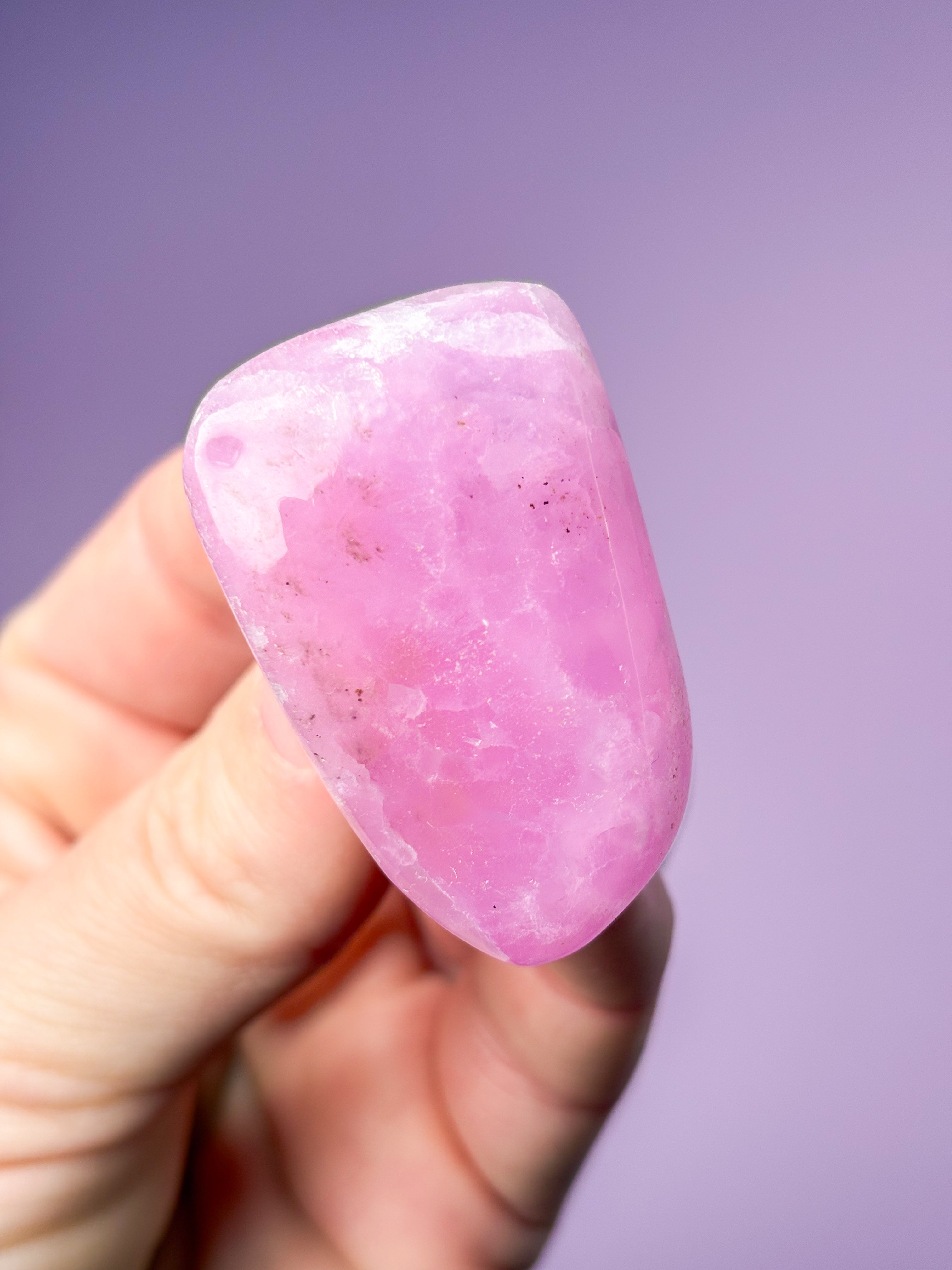 Rosa Aragonit Friform (nr 4)