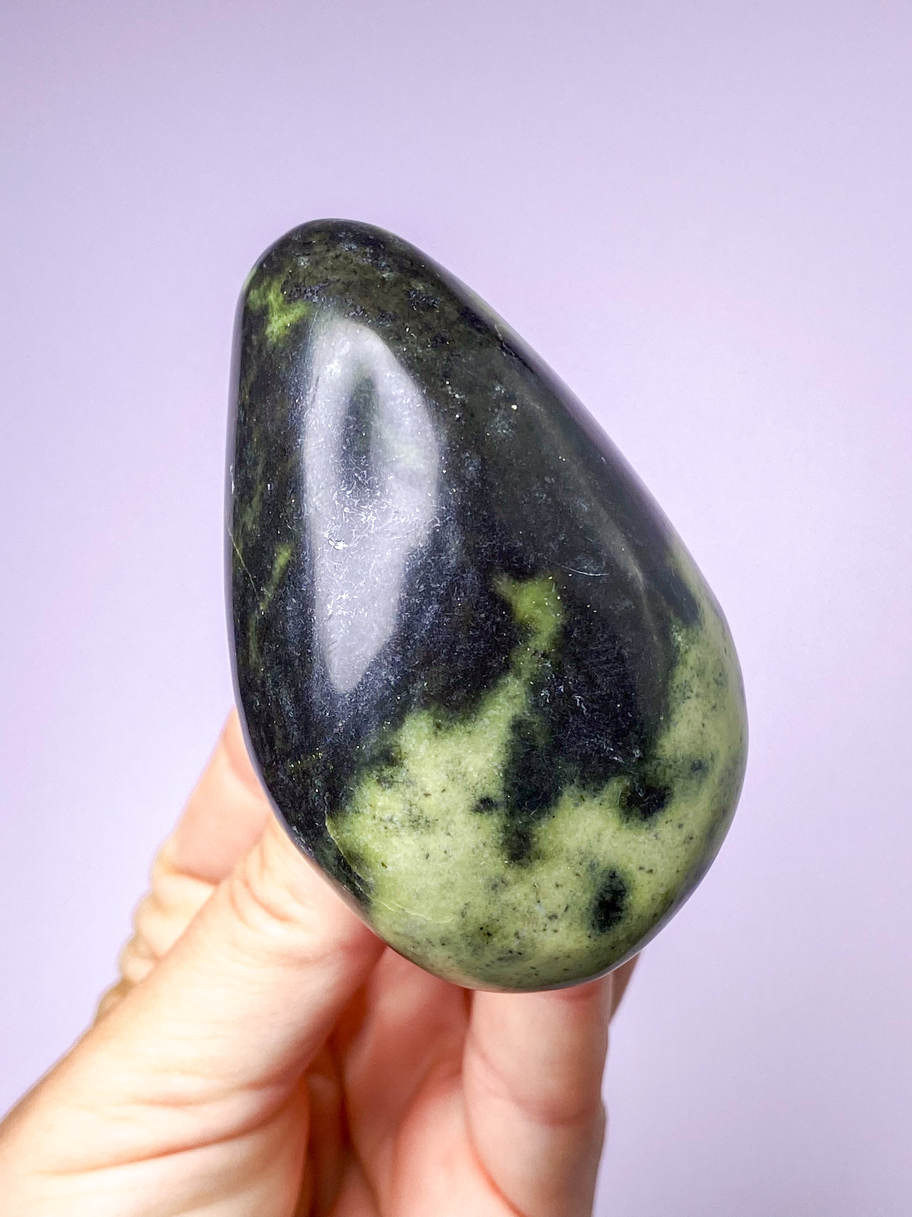 Leopard Serpentin Palmstone (Nr. 15)