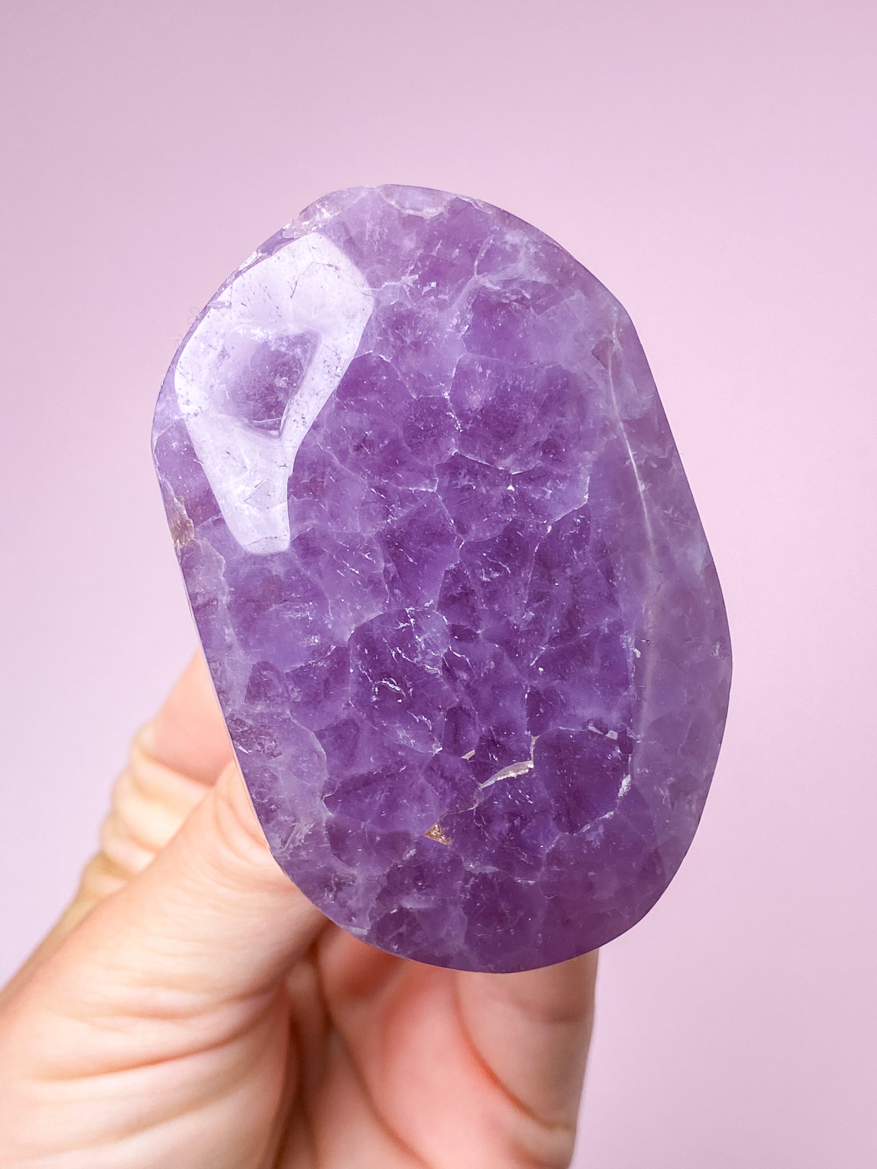 Ametyst Palmstone (Nr. 2)