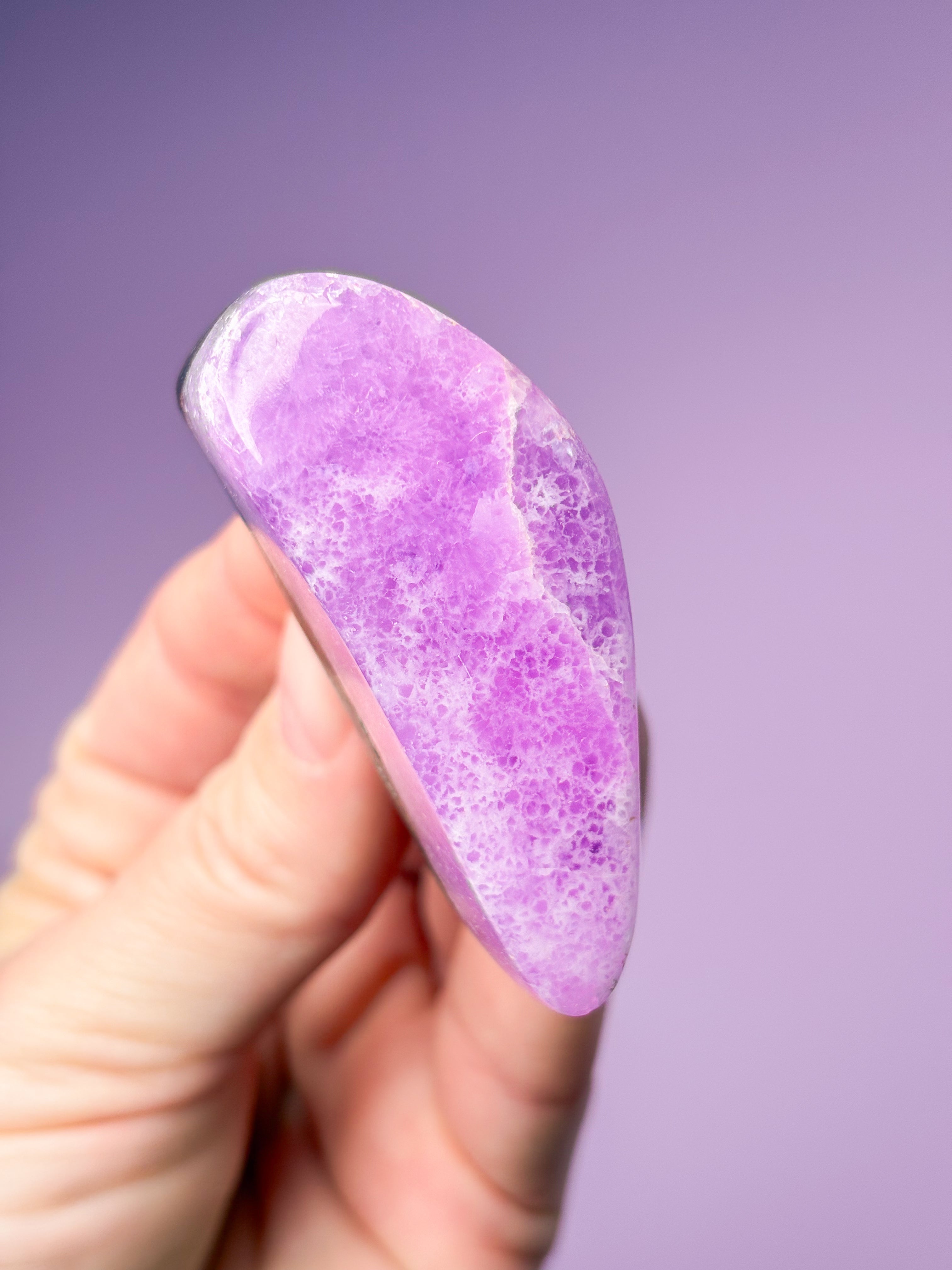 Rosa Aragonit Friform (nr 14)