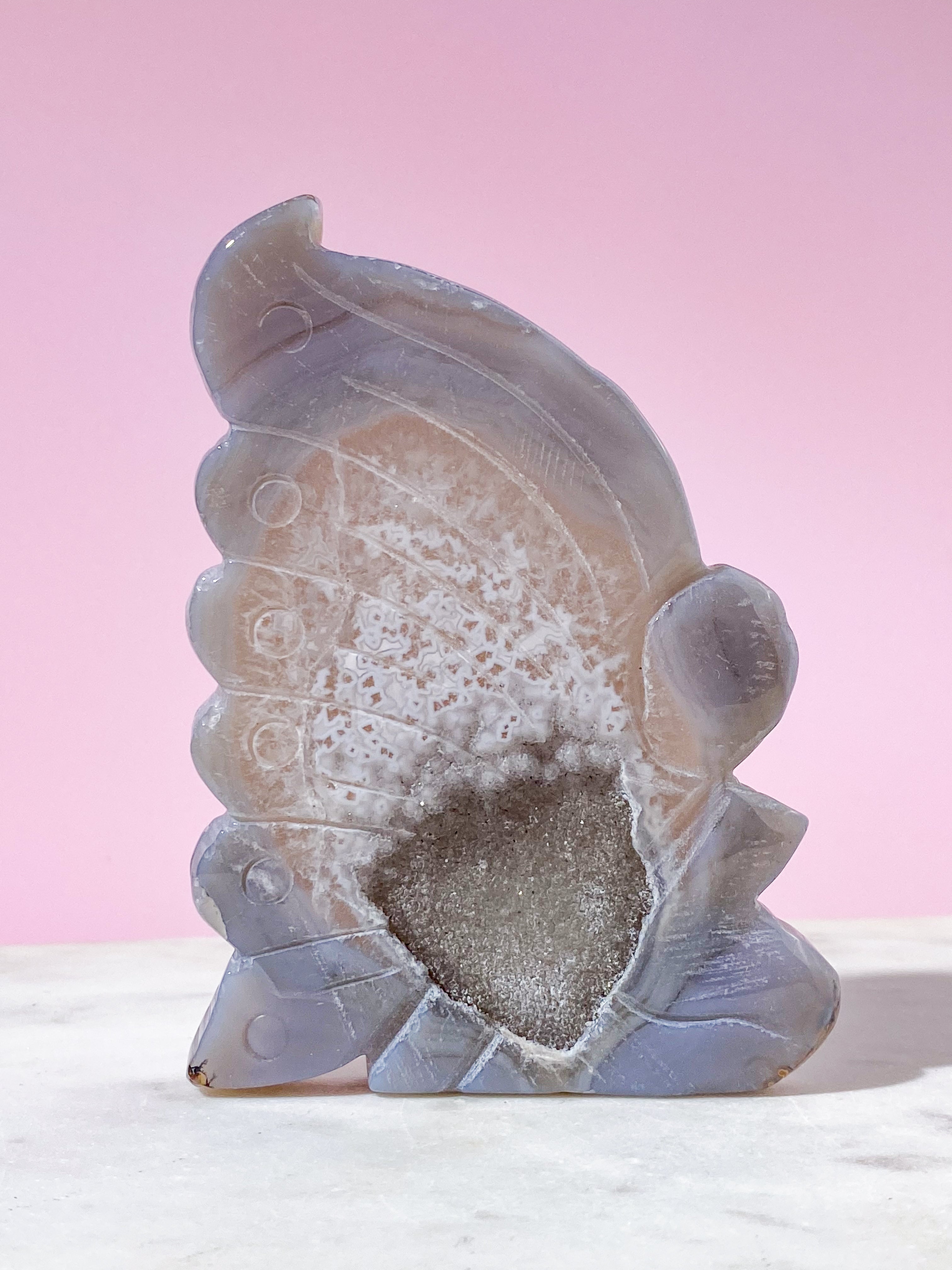 Druzy Agat Fe (Nr. 6)