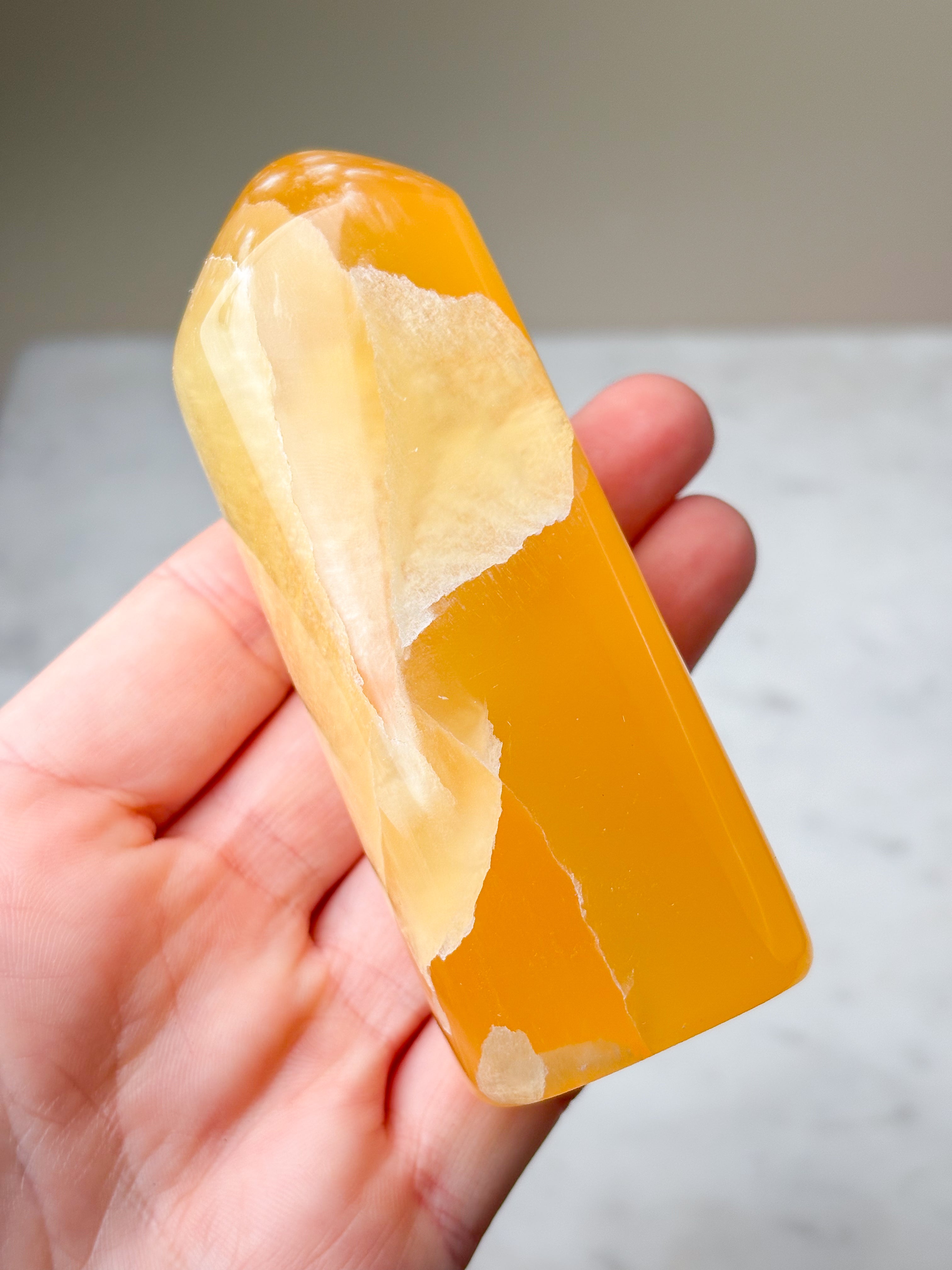 Honeycomb Calcite Tower (No. 13)