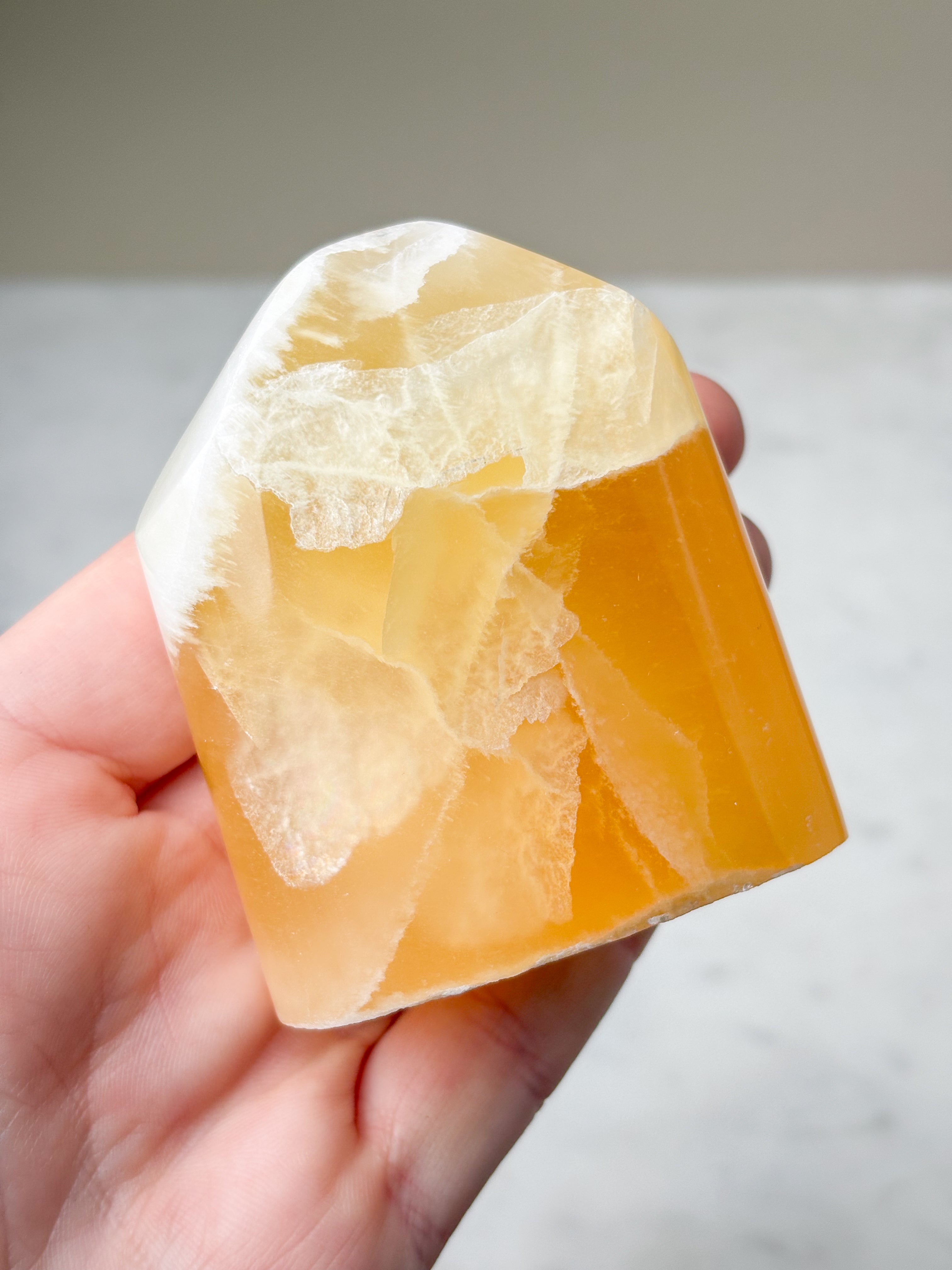 Honeycomb Calcite Tower (No. 17)