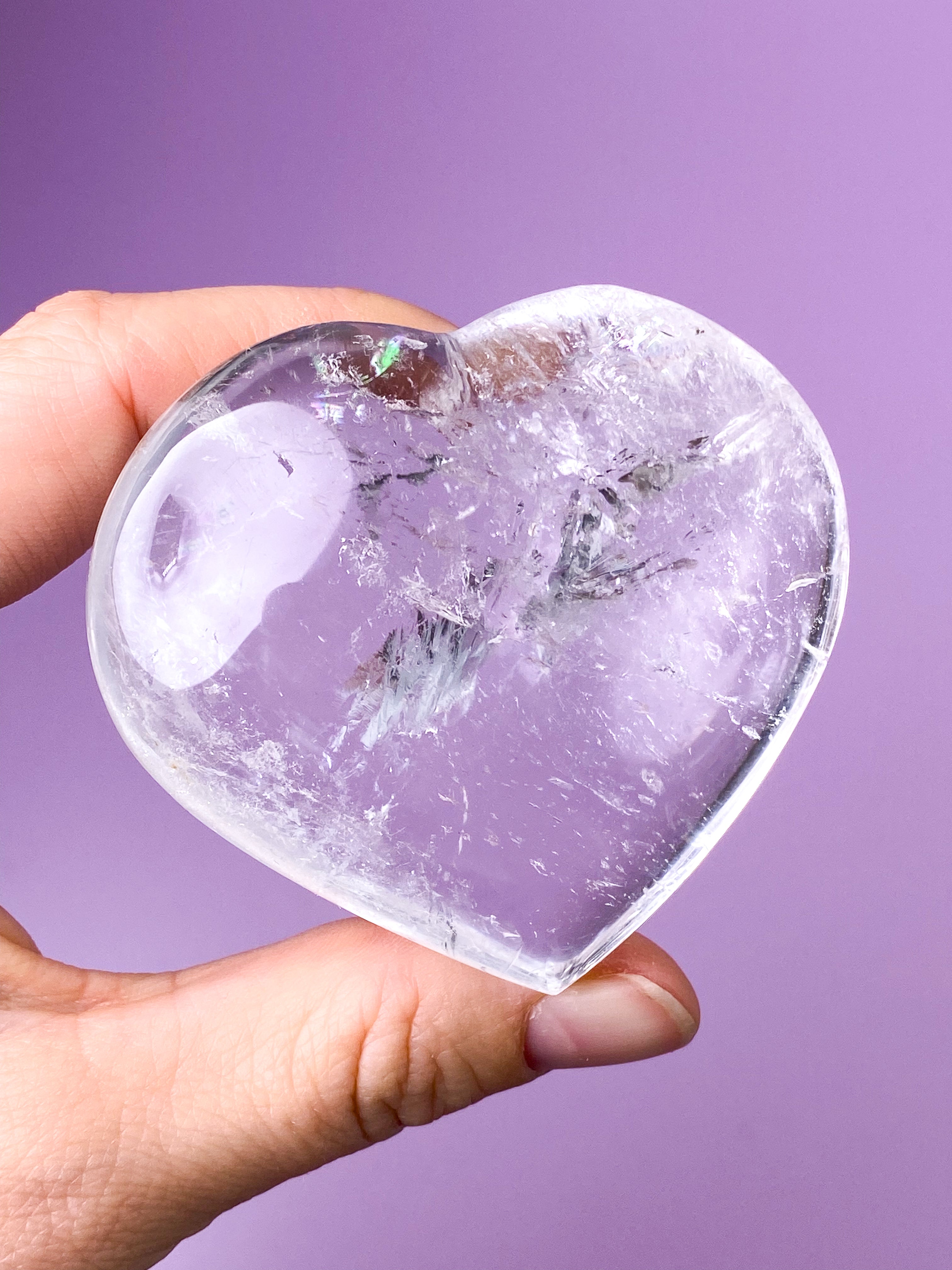 Bjergkrystal Hjerte (Nr. 6) Eksklusiv Kvalitet
