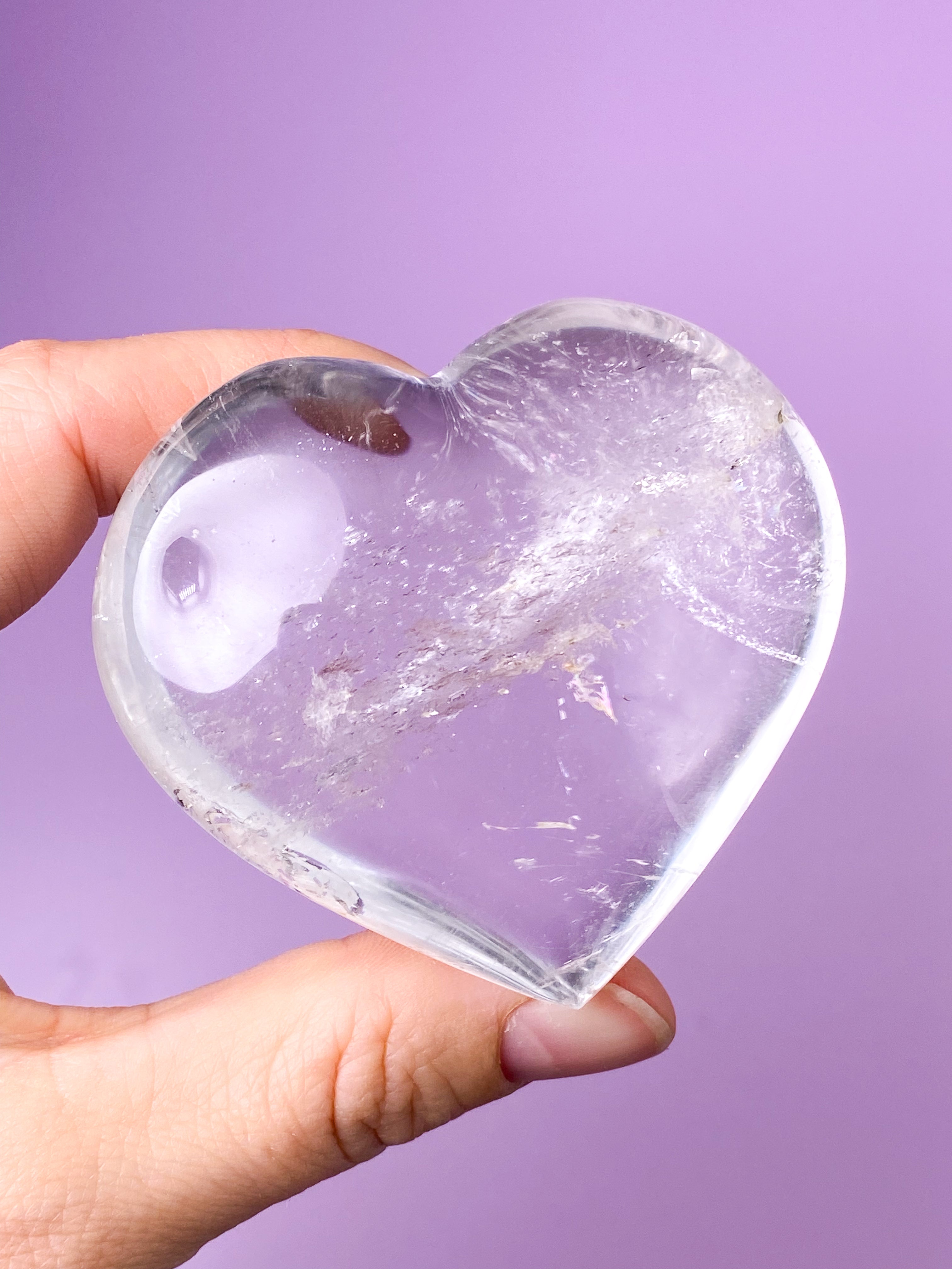 Bjergkrystal Hjerte (Nr. 10) Eksklusiv Kvalitet