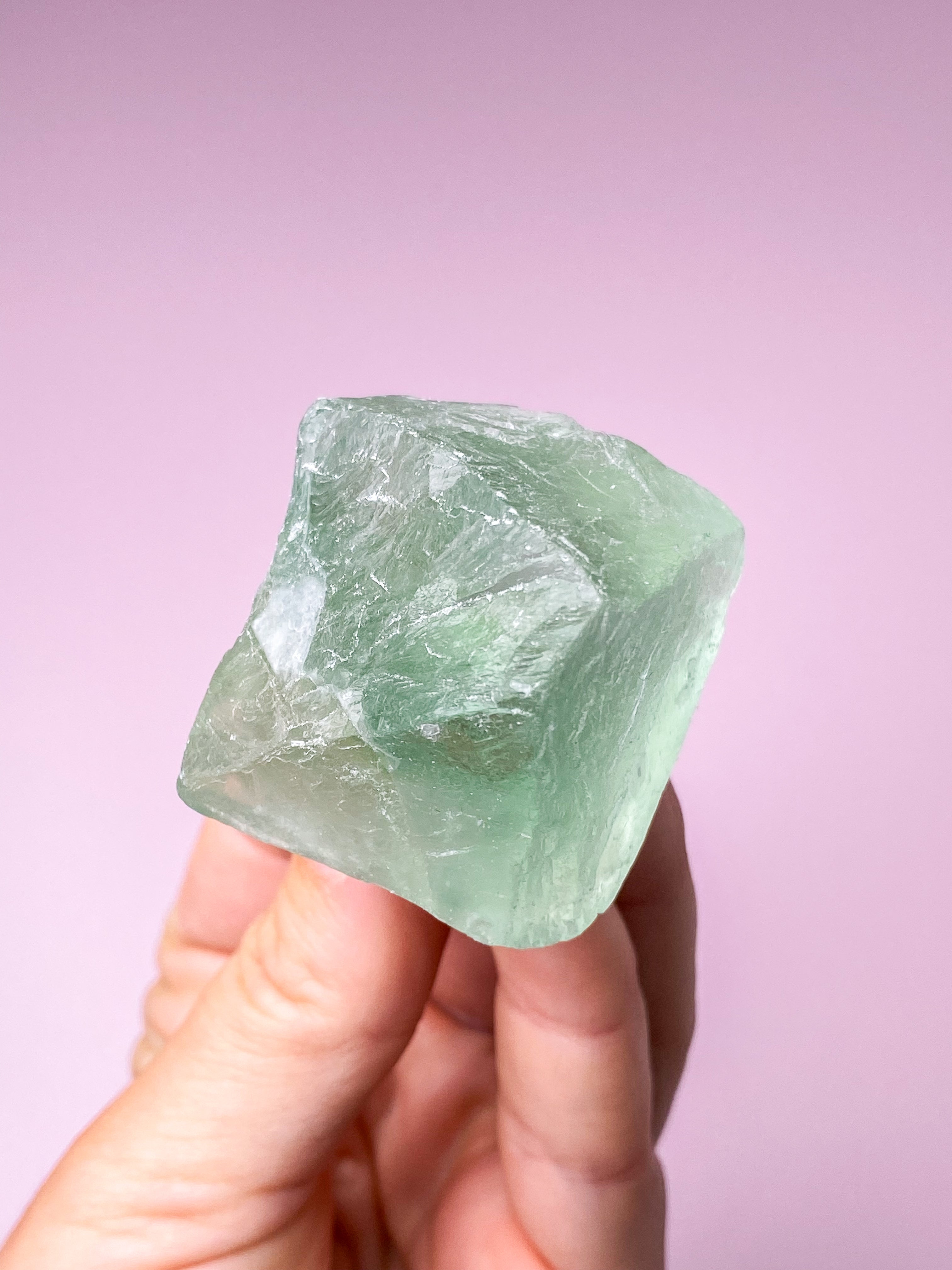 Fluorit Oktahedron (Nr. 5)