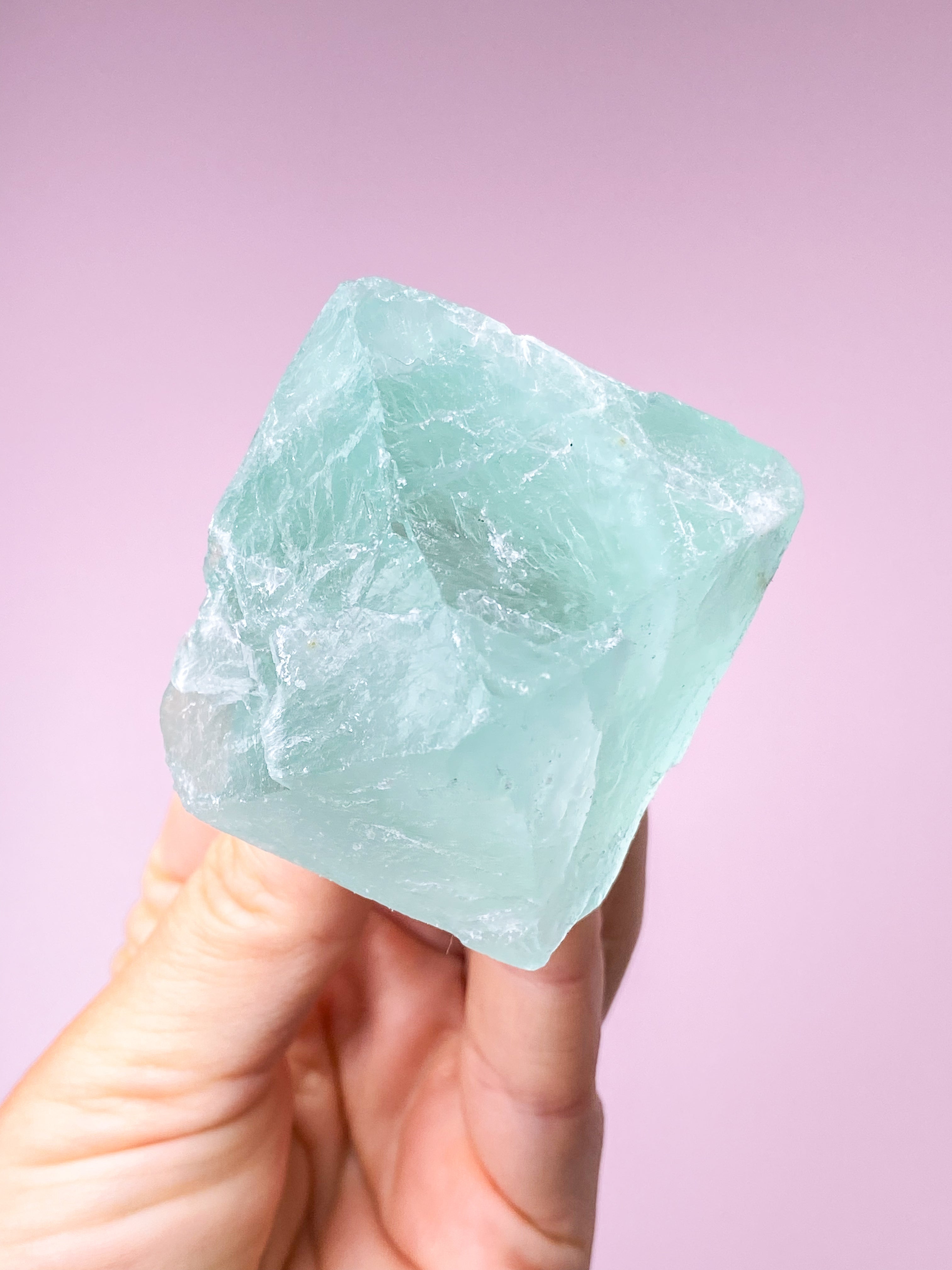 Fluorit Oktahedron (Nr. 6)
