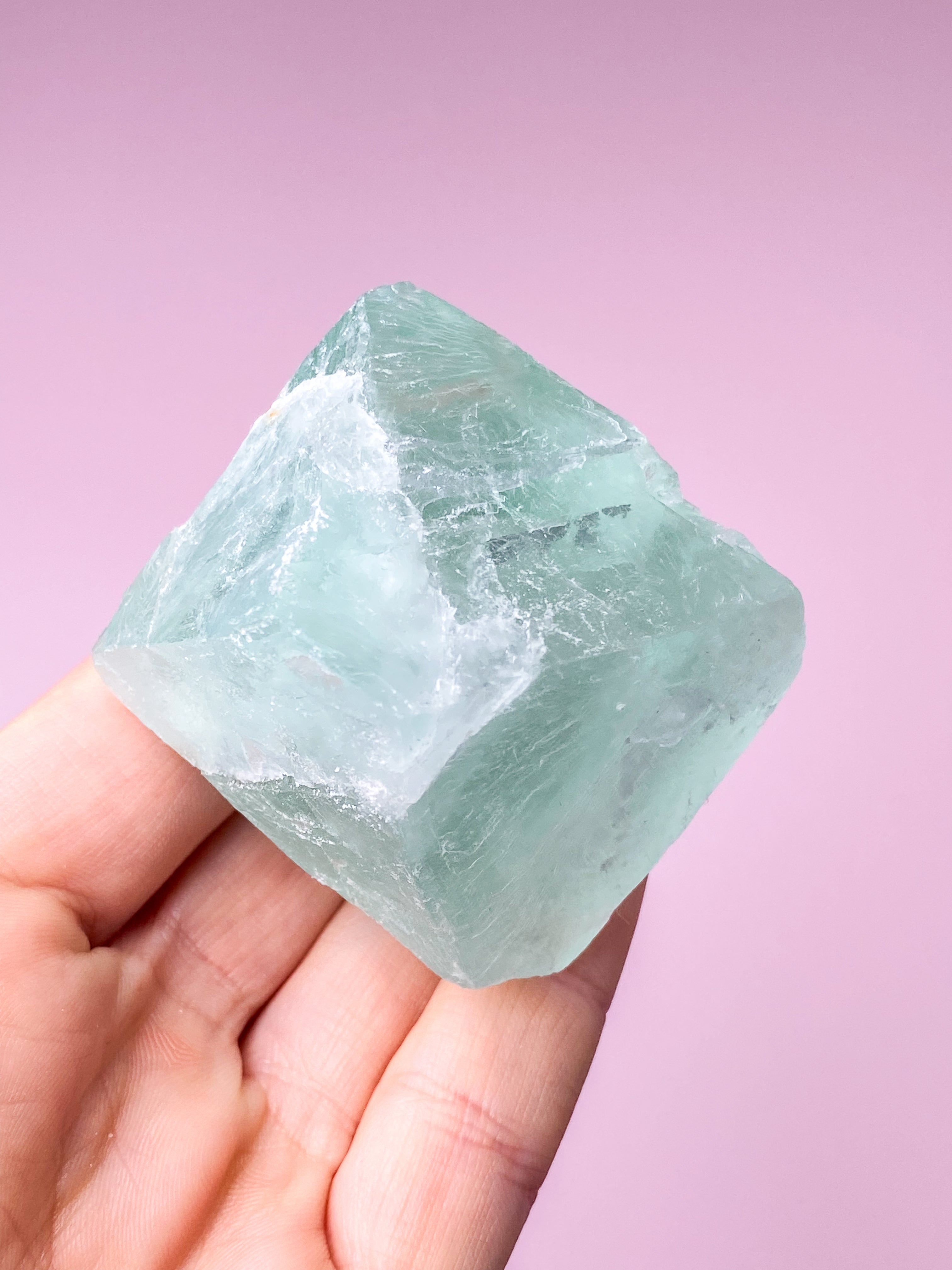 Fluorit Oktahedron (Nr. 6)