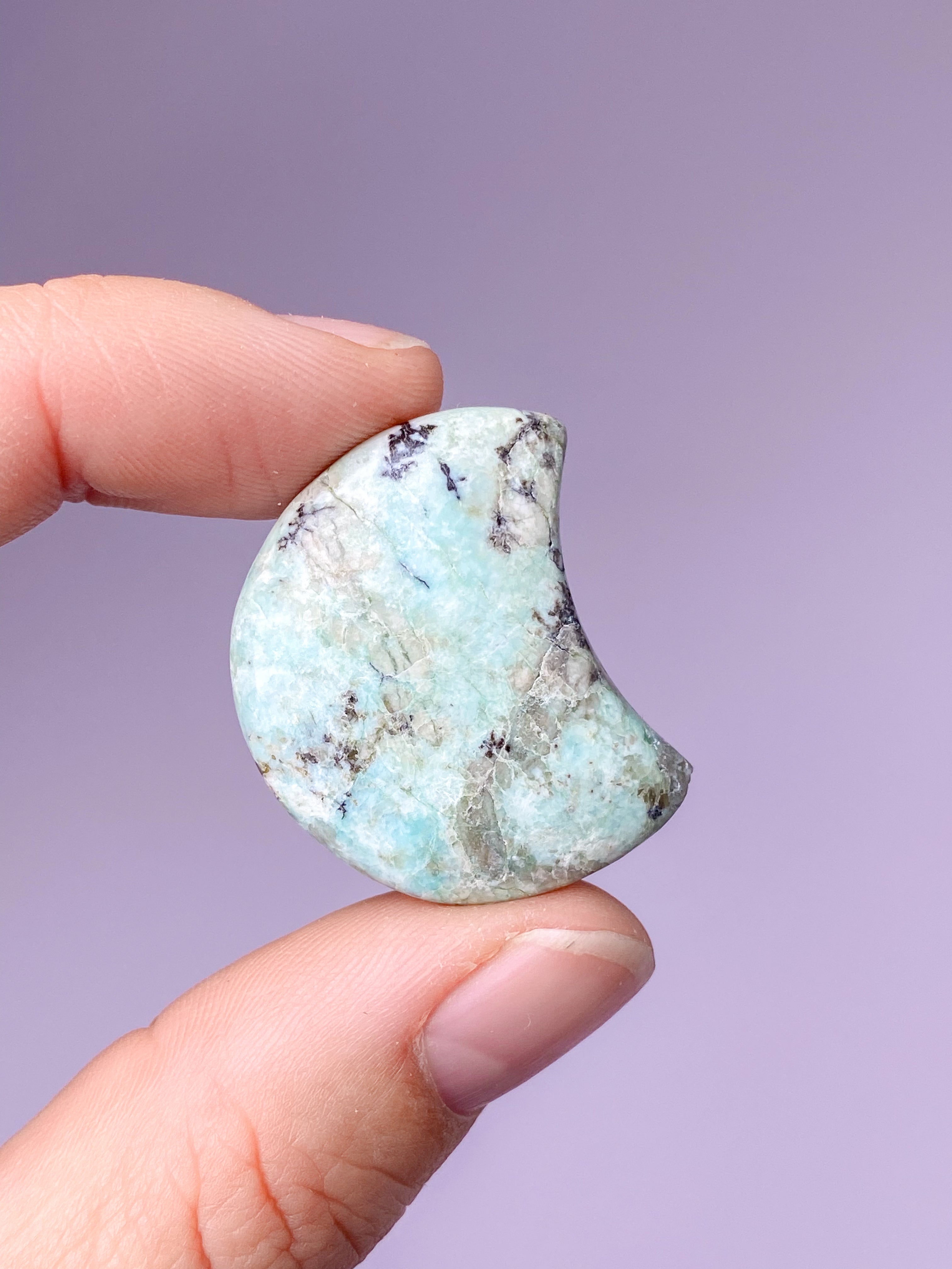 Chrysocolla Måne (Nr. 2)