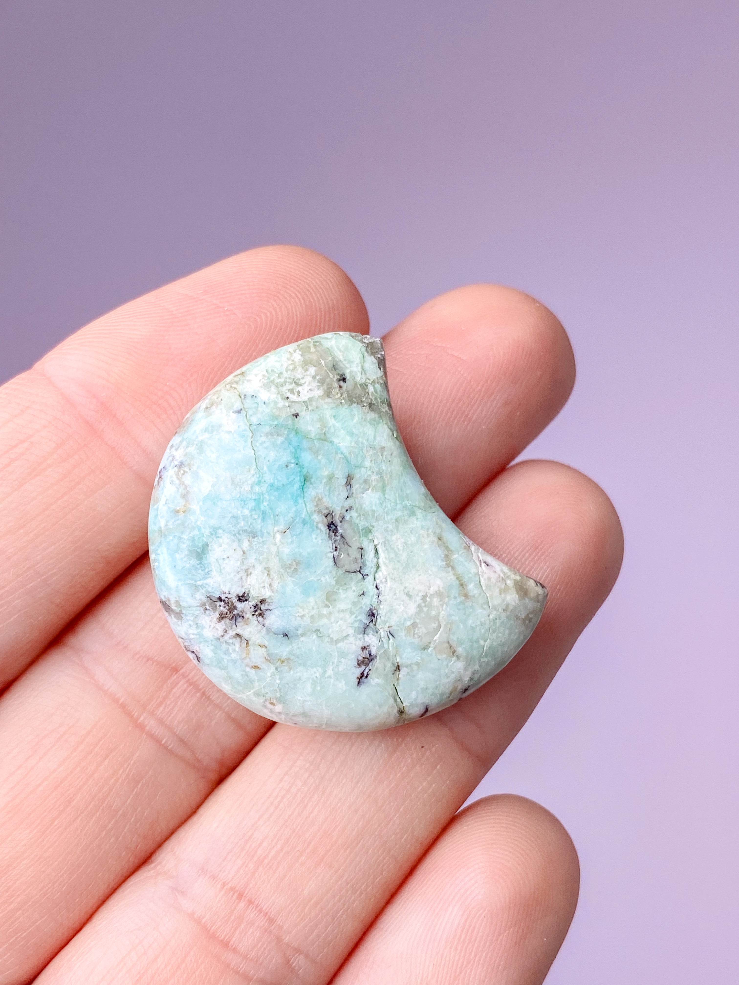 Chrysocolla Måne (Nr. 2)