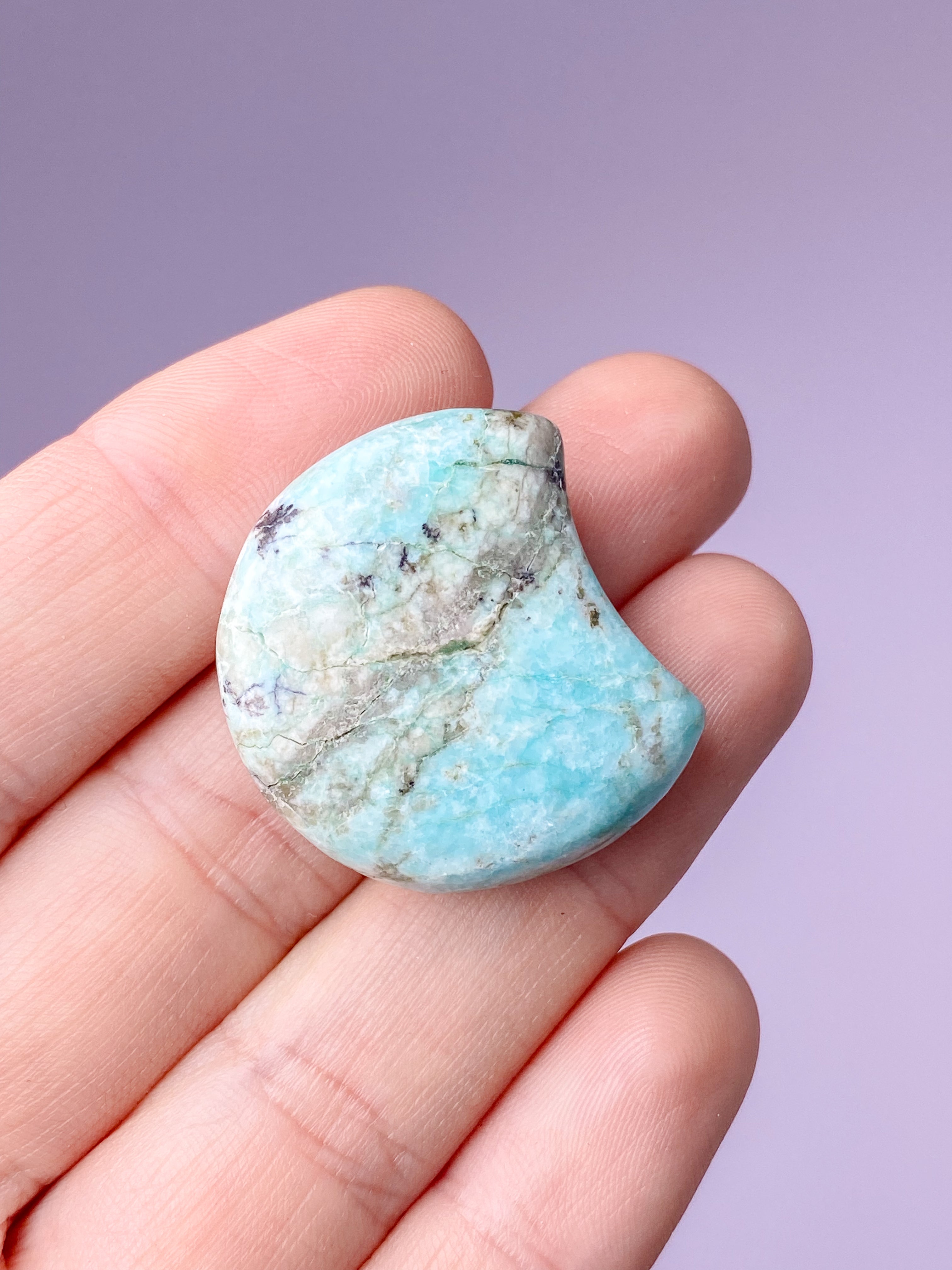 Chrysocolla Måne (Nr. 3)