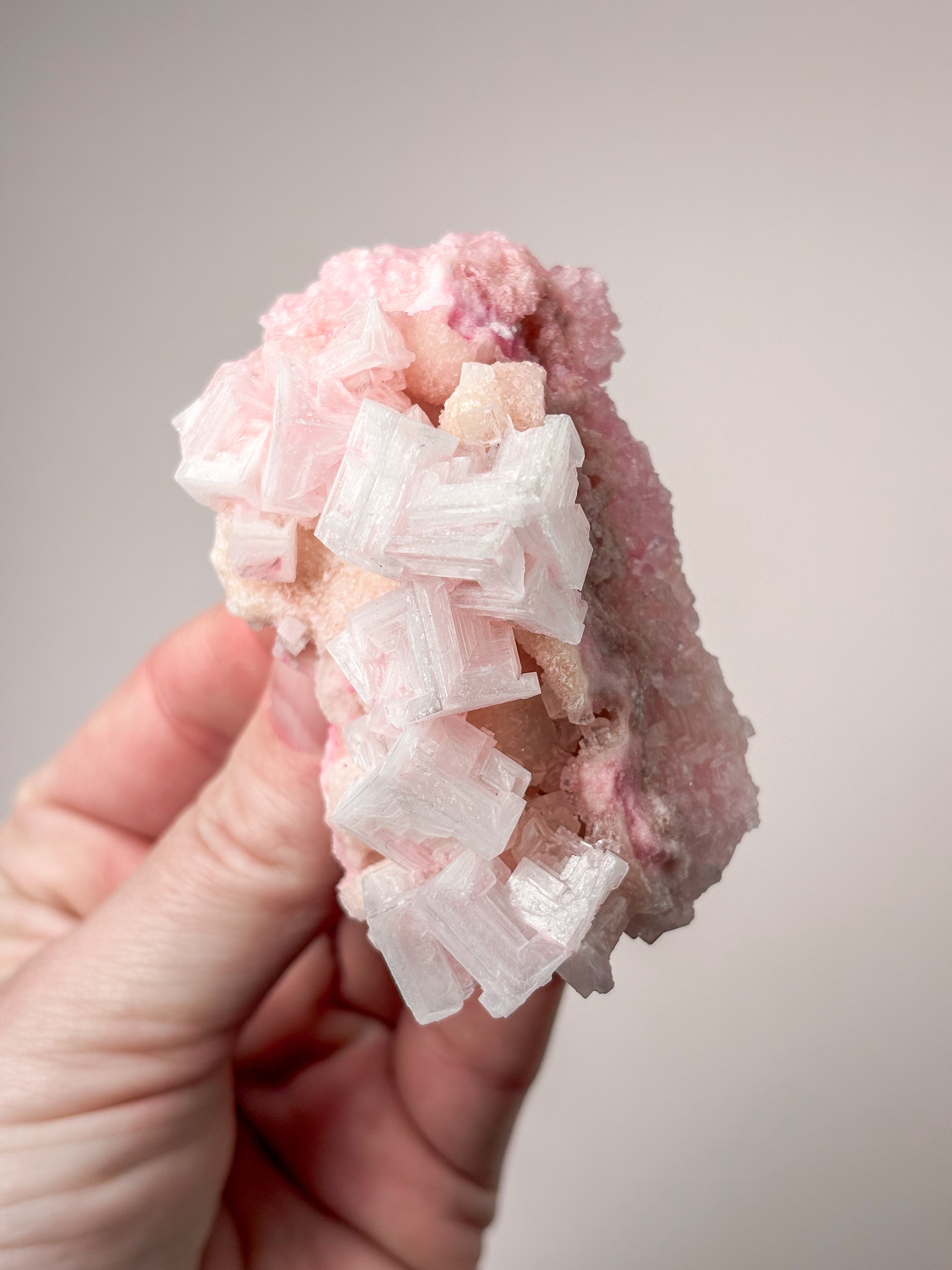 Pink Halite Cluster (No. 1) 