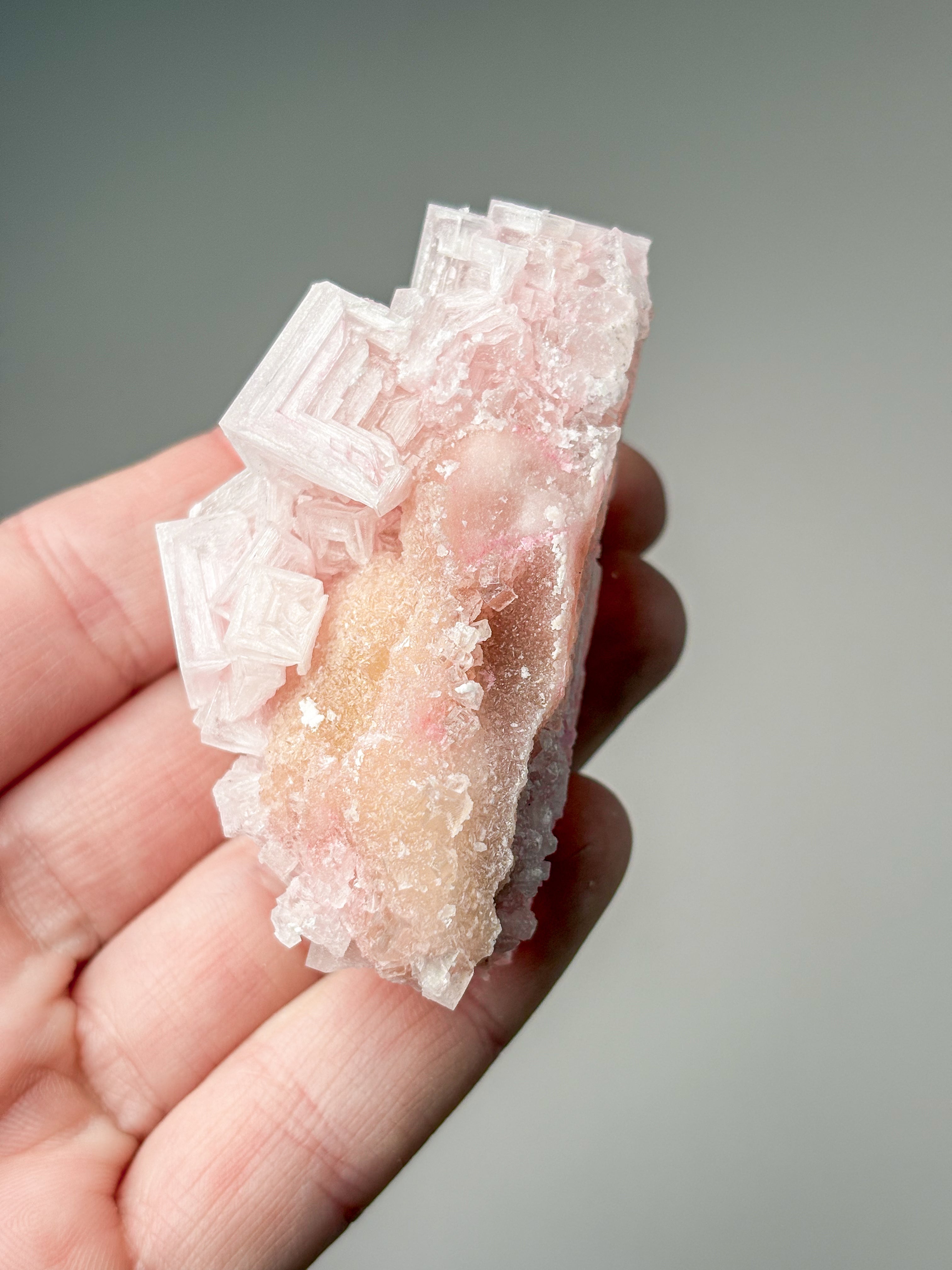 Pink Halite Cluster (No. 5) 