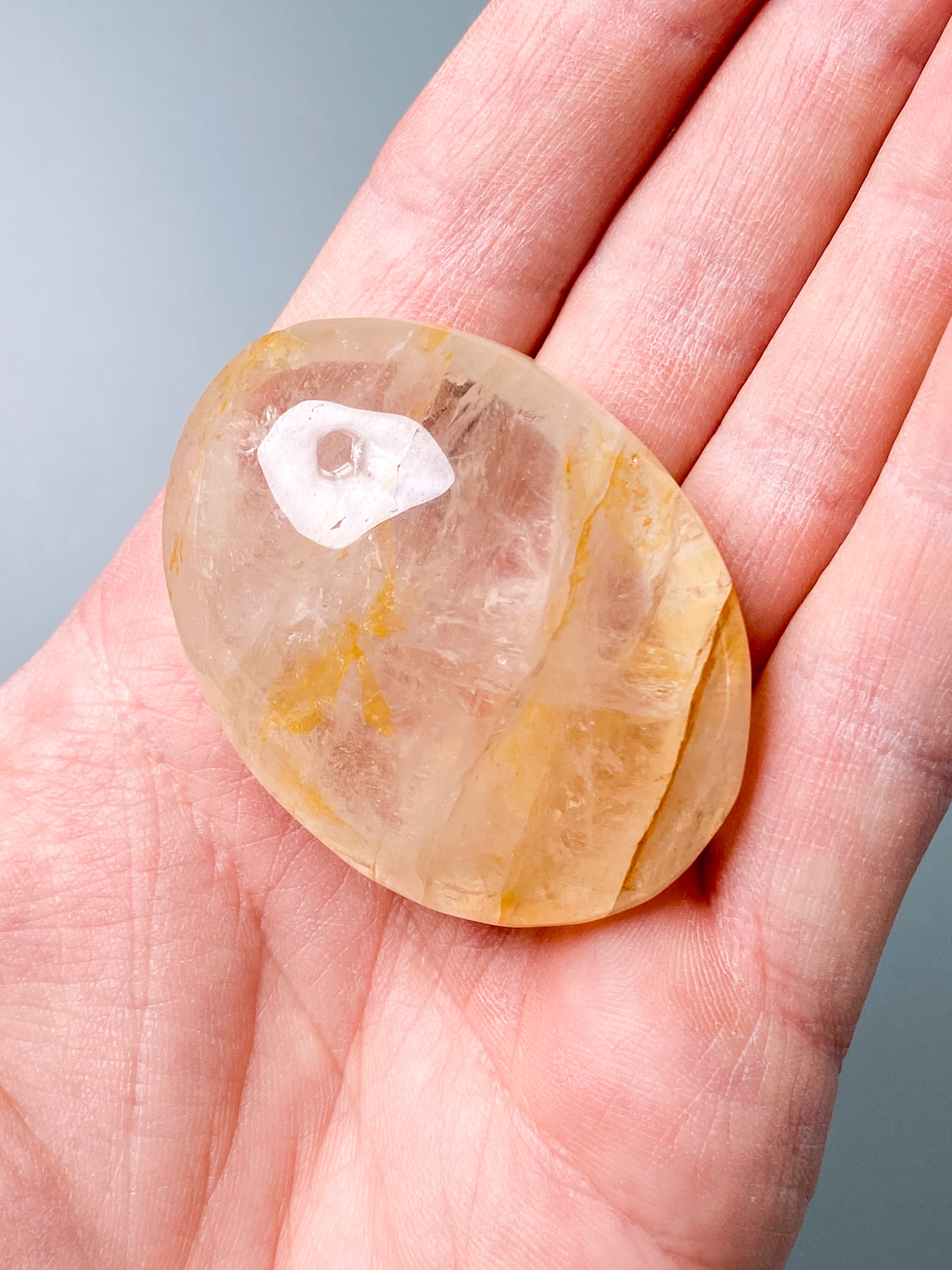 Golden Healer Palmstone (Nr. 2)