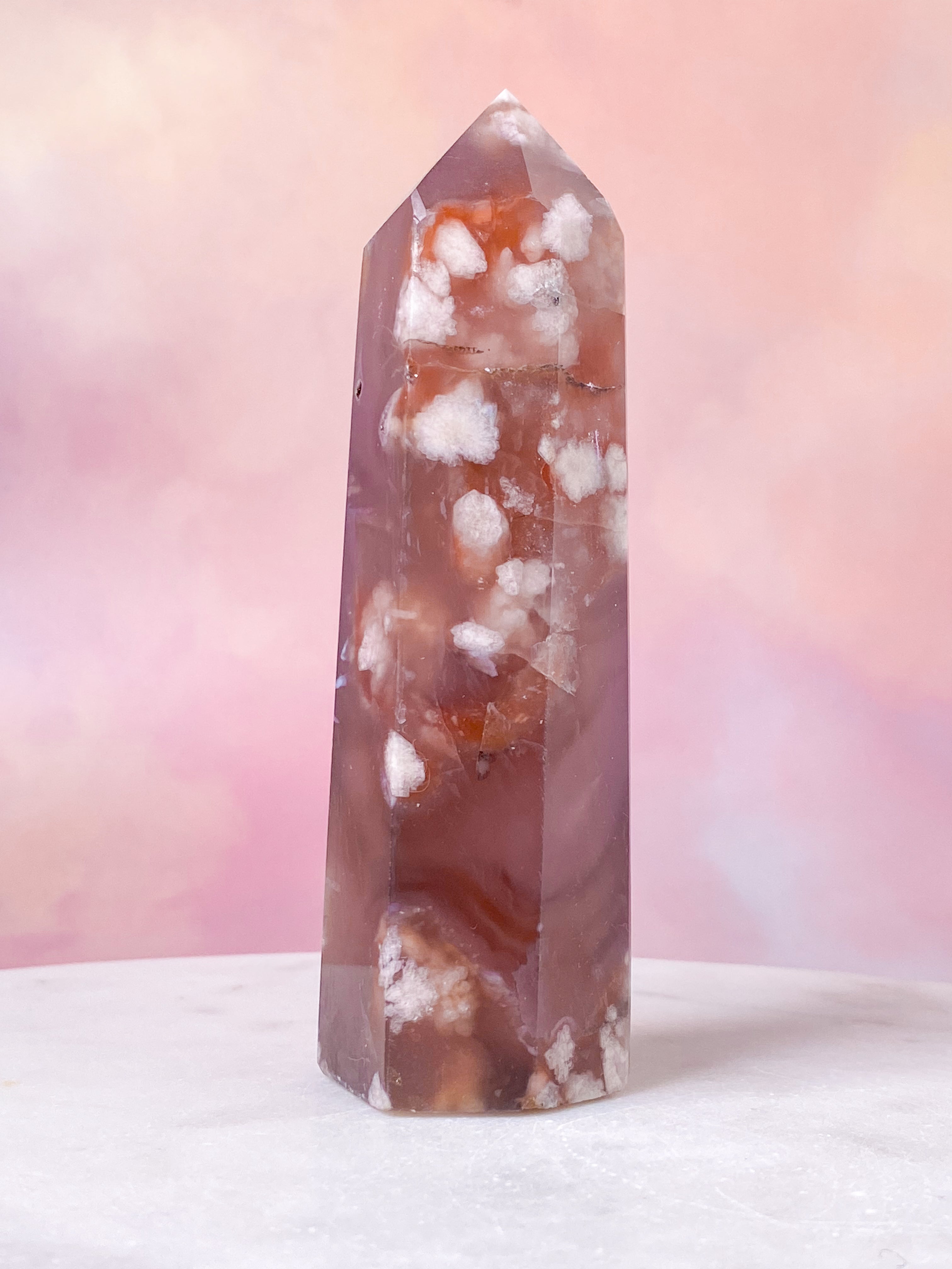 Blomme Blomster Agat Tårn (Nr. 2)