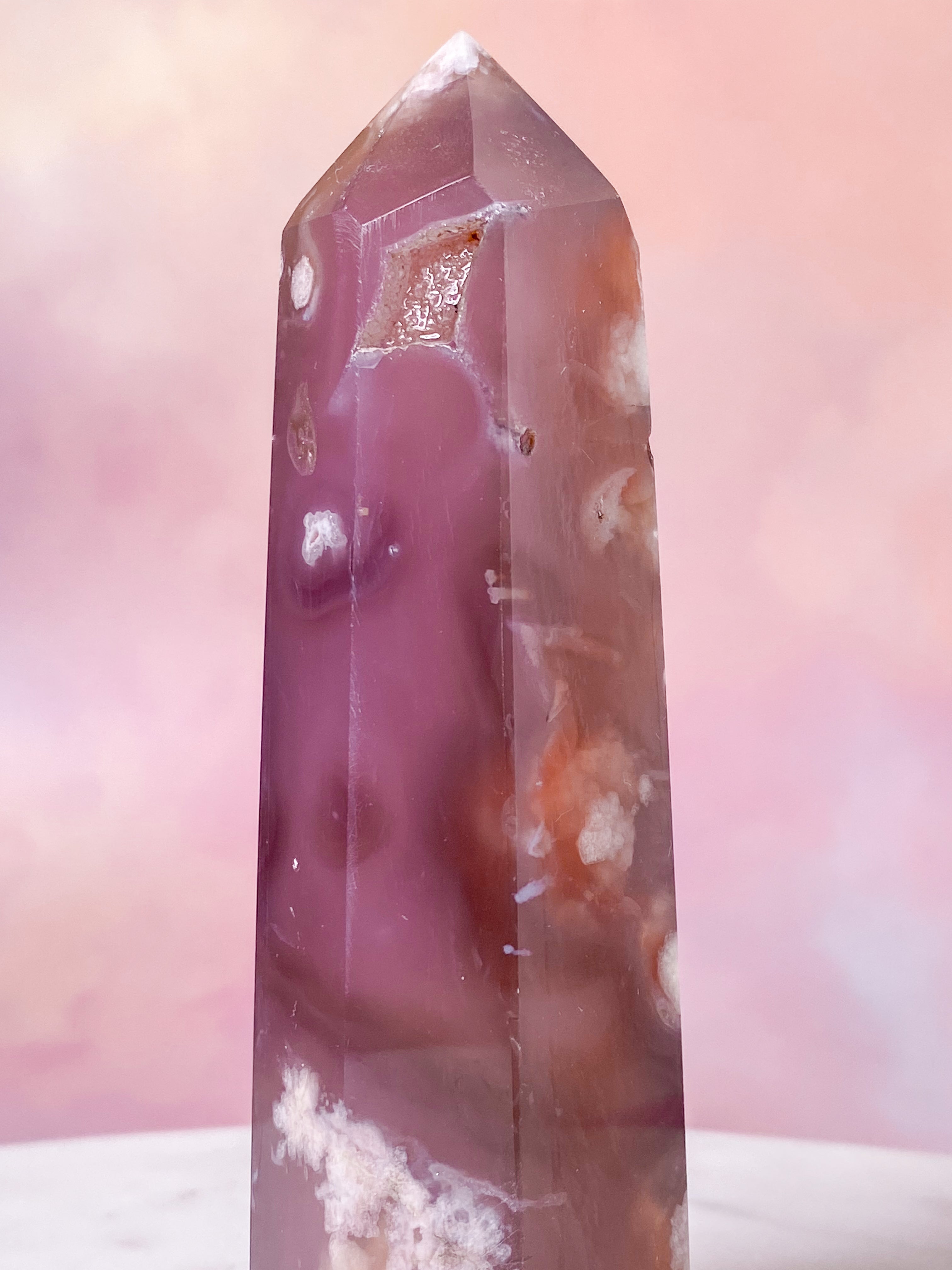 Blomme Blomster Agat Tårn (Nr. 2)