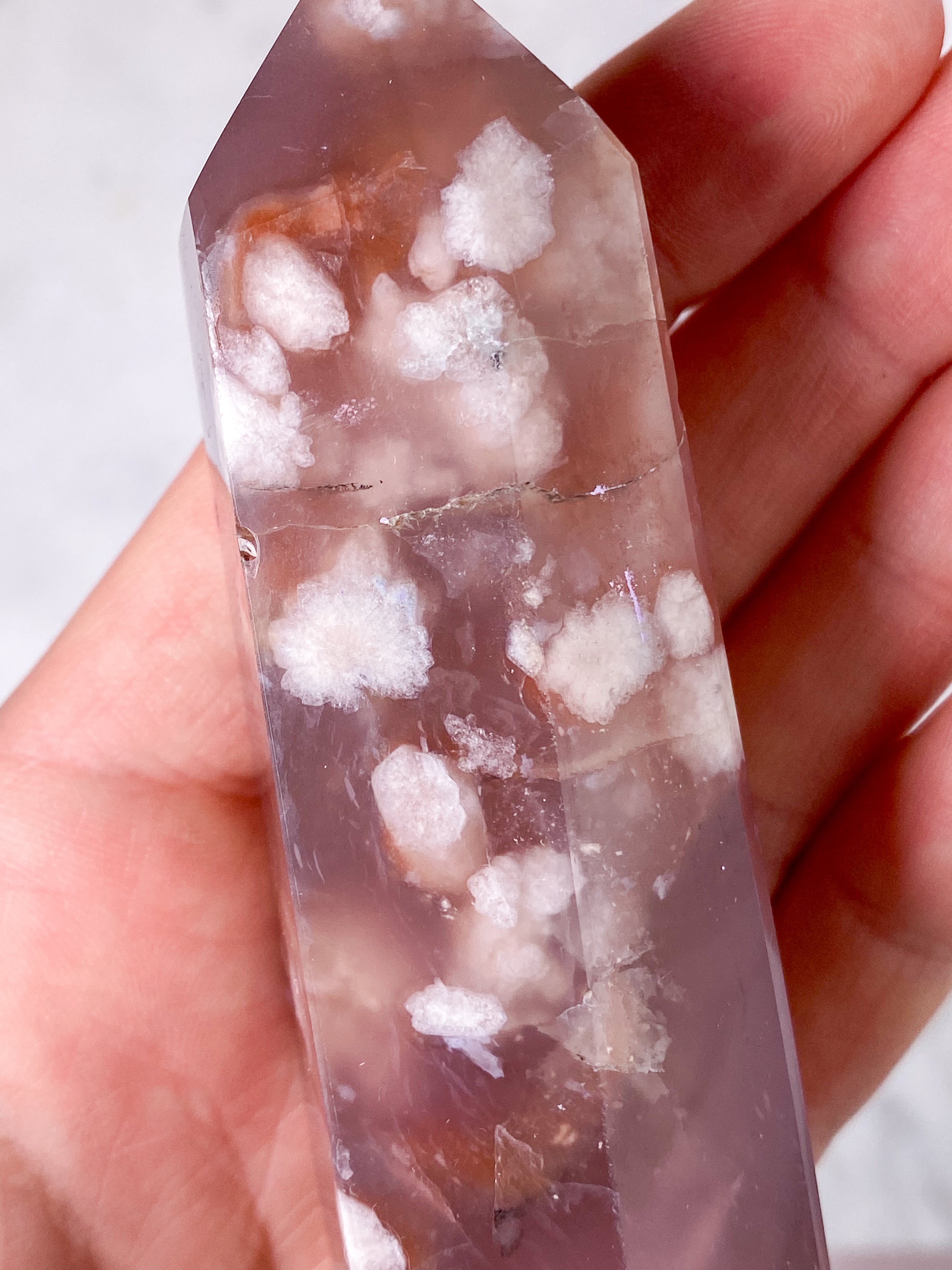 Blomme Blomster Agat Tårn (Nr. 2)