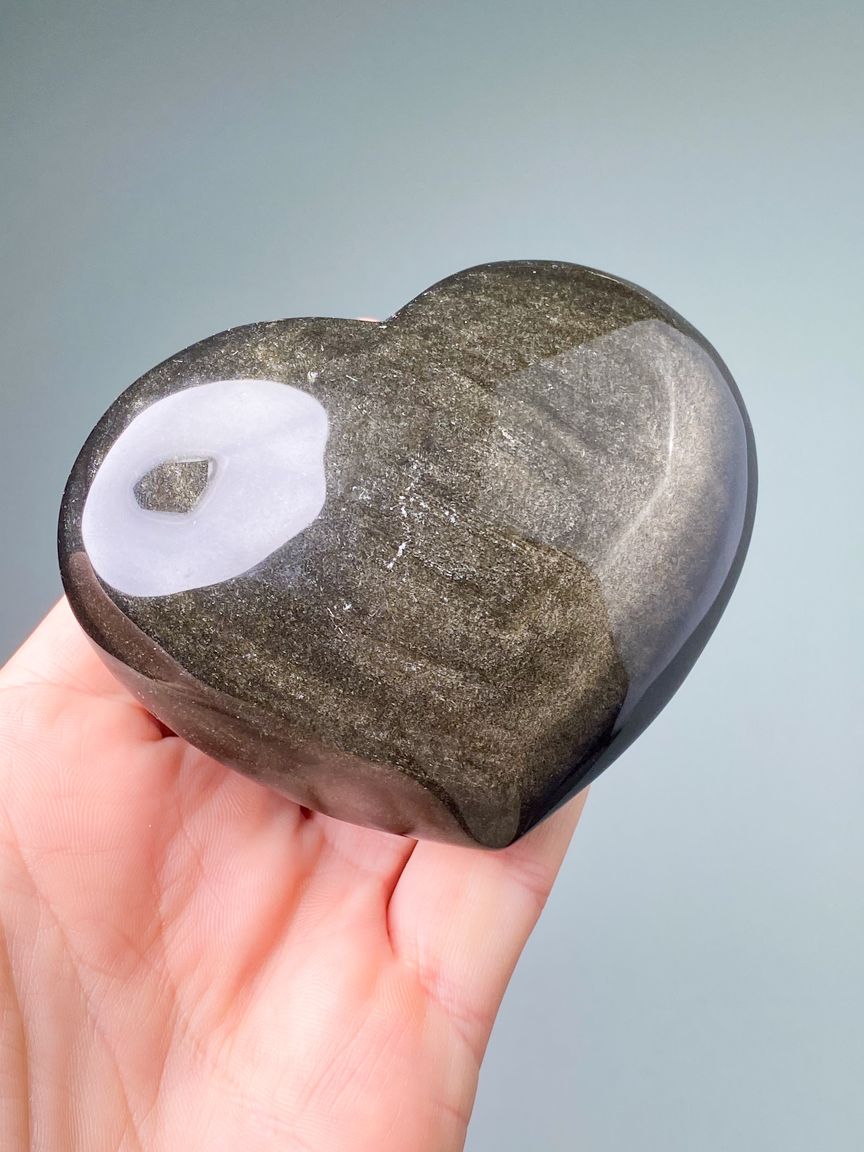 Guld obsidian måne